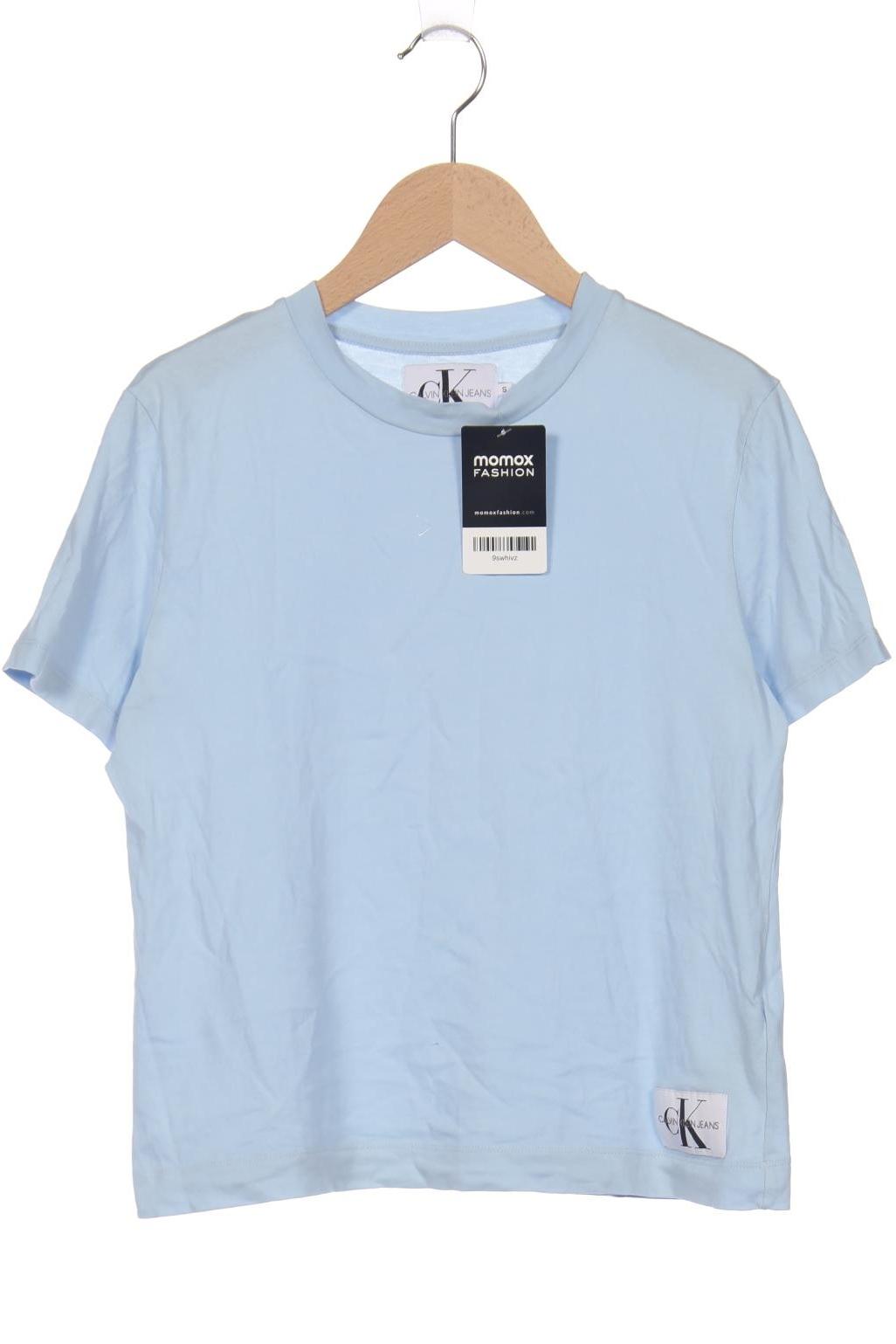 

Calvin Klein Jeans Damen T-Shirt, hellblau, Gr. 36