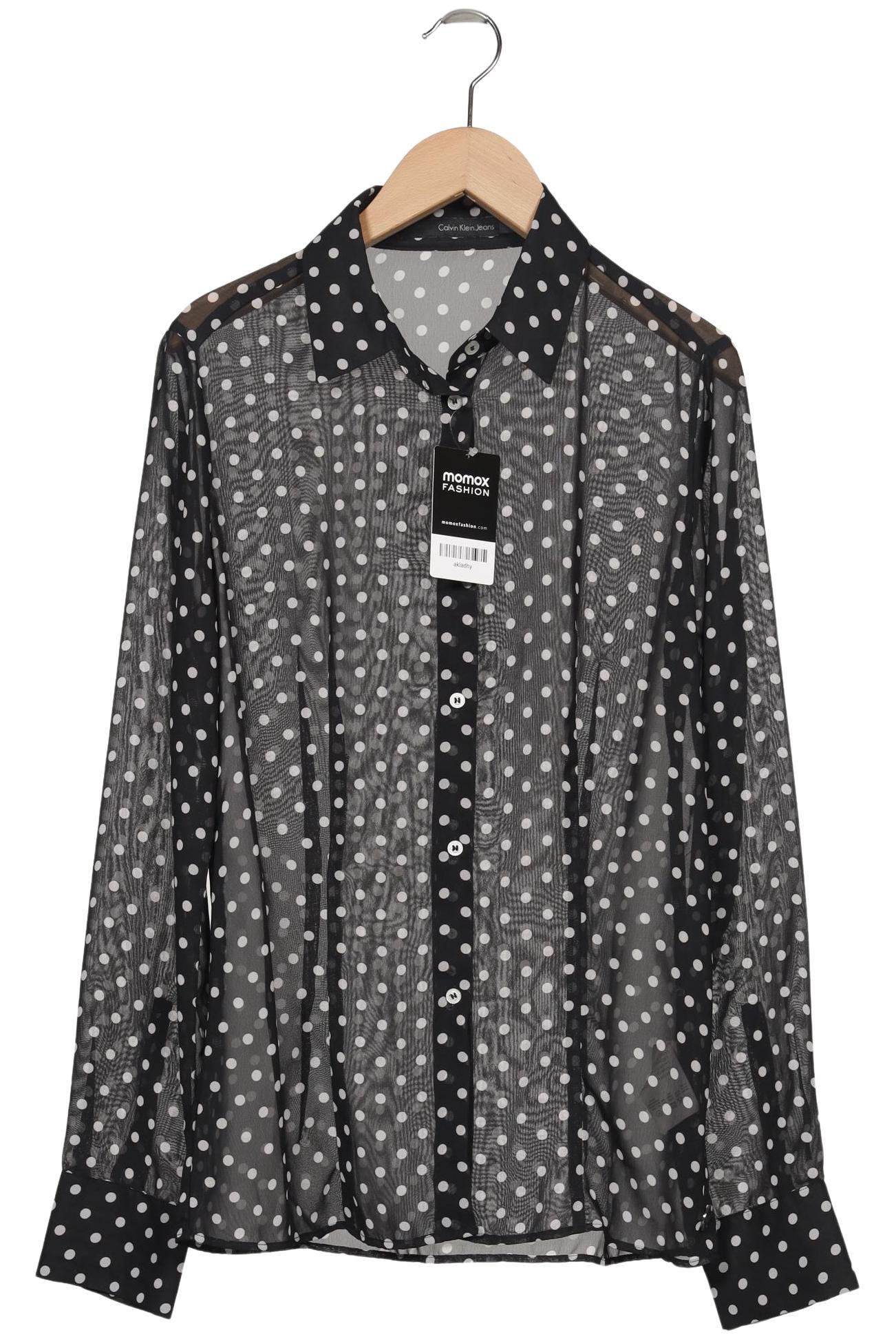 

Calvin Klein Jeans Damen Bluse, schwarz, Gr. 36