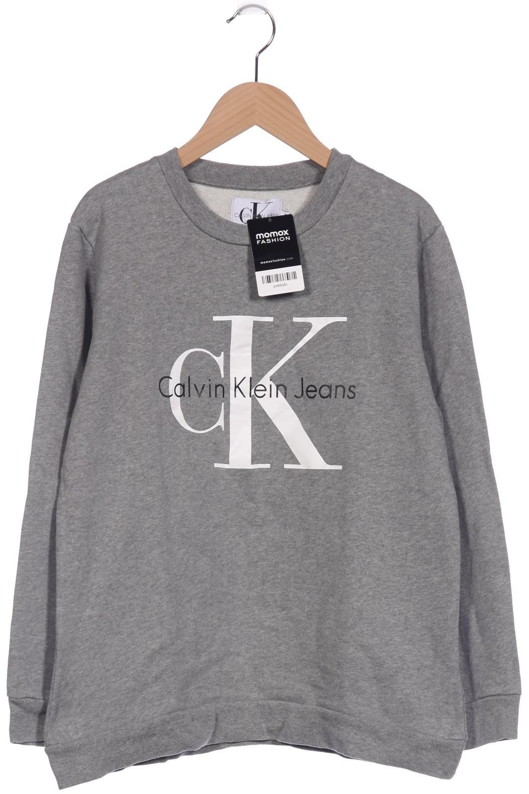 

Calvin Klein Jeans Damen Sweatshirt, grau, Gr. 36
