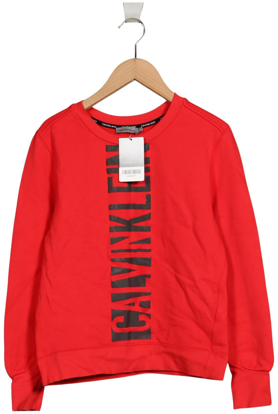 

Calvin Klein Jeans Damen Sweatshirt, rot, Gr. 36