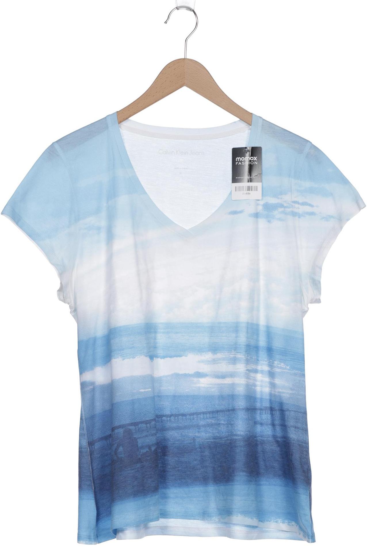 

Calvin Klein Jeans Damen T-Shirt, hellblau