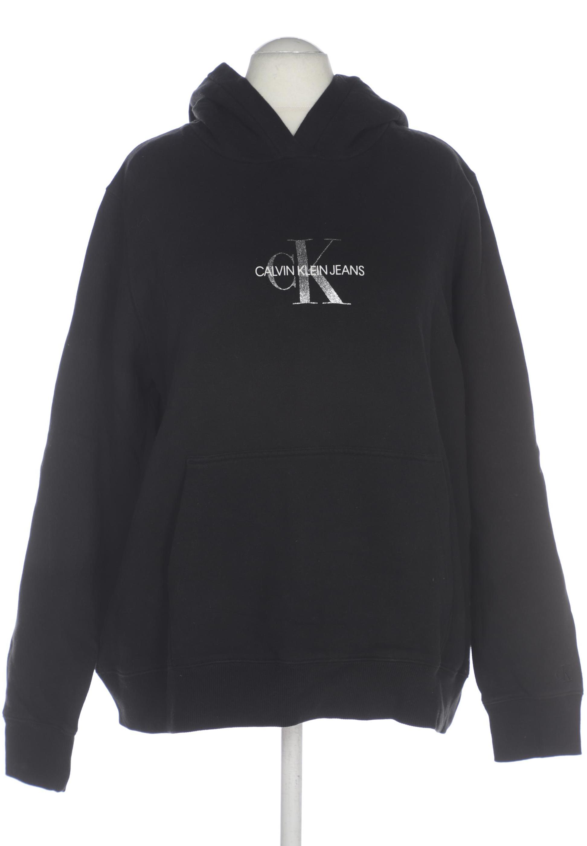 

Calvin Klein Jeans Damen Kapuzenpullover, schwarz