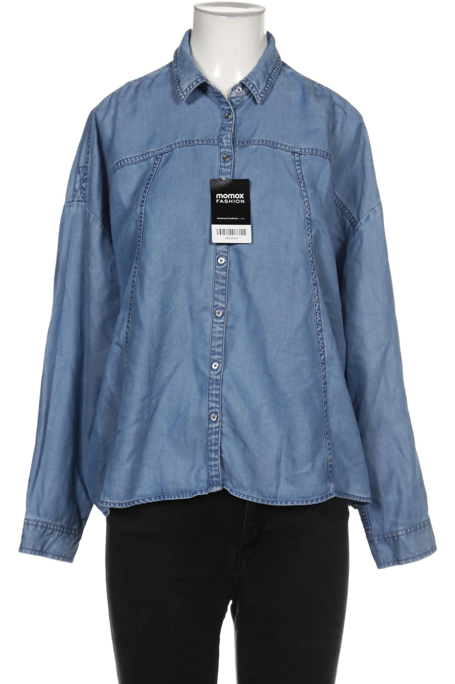 

Calvin Klein Jeans Damen Bluse, hellblau, Gr. 36