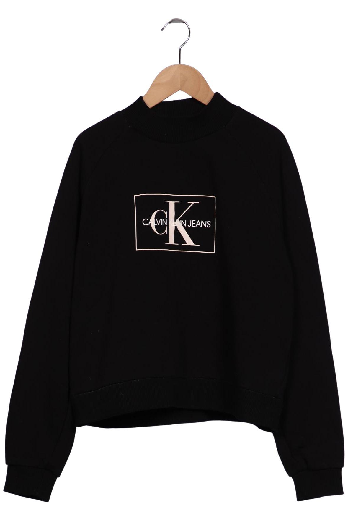 

Calvin Klein Jeans Damen Sweatshirt, schwarz, Gr. 42