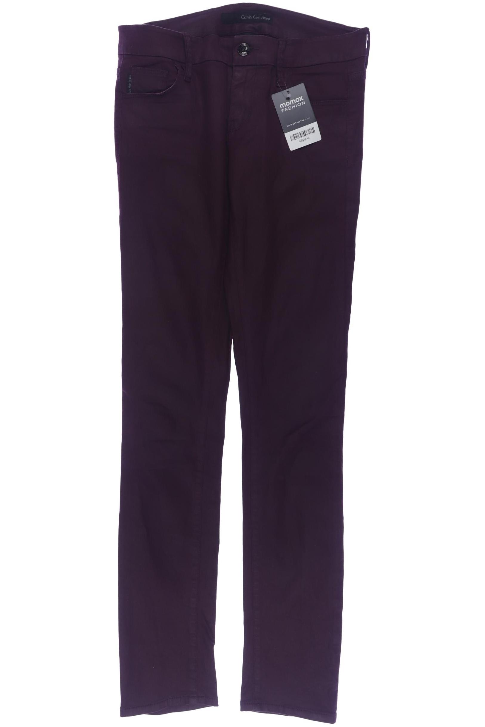 

Calvin Klein Jeans Damen Jeans, bordeaux, Gr. 26