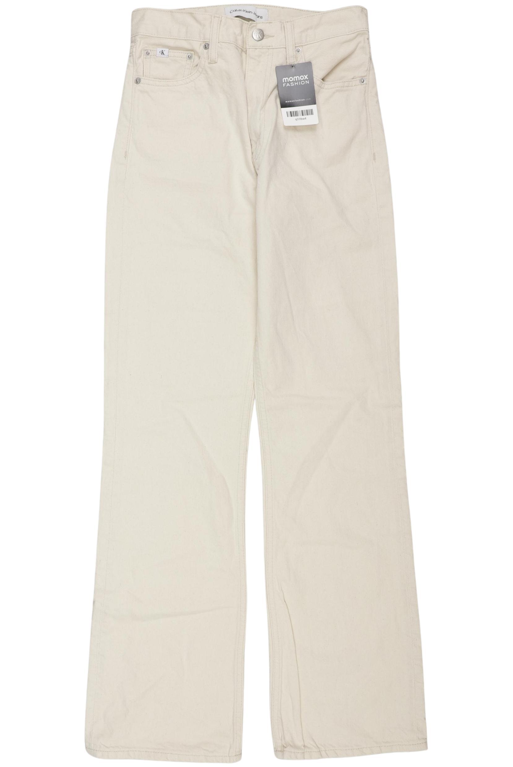 

Calvin Klein Jeans Damen Jeans, cremeweiß, Gr. 26