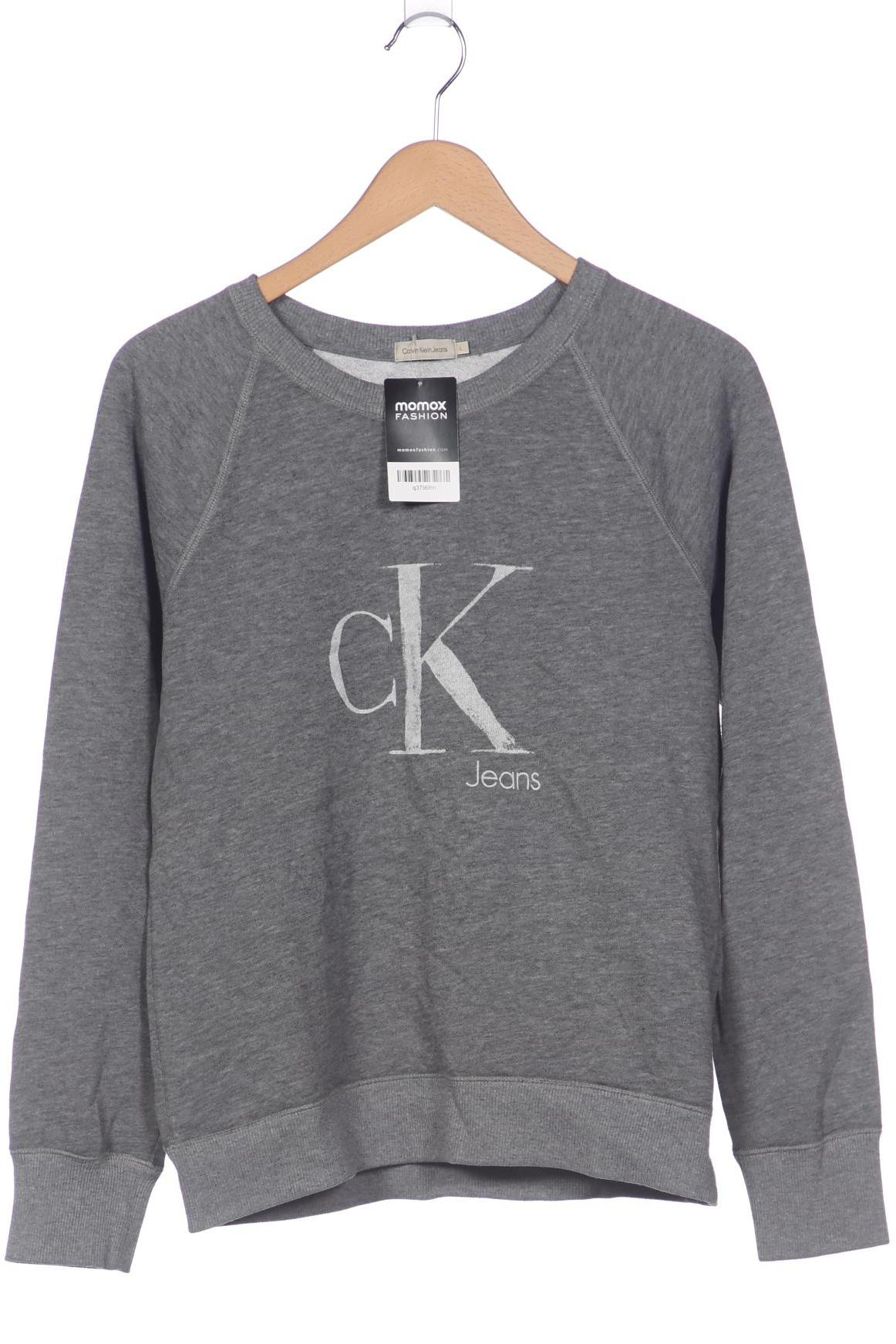 

Calvin Klein Jeans Damen Sweatshirt, grau, Gr. 42
