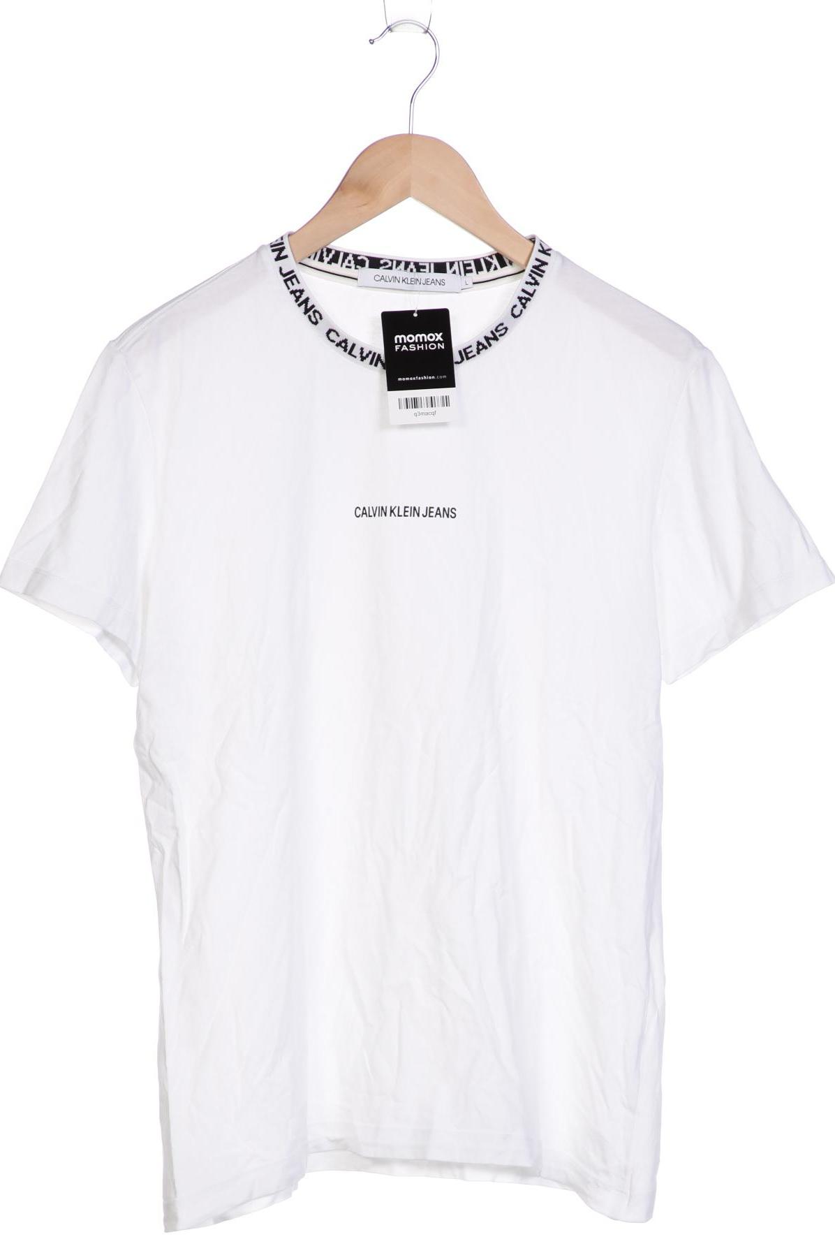 

Calvin Klein Jeans Herren T-Shirt, weiß