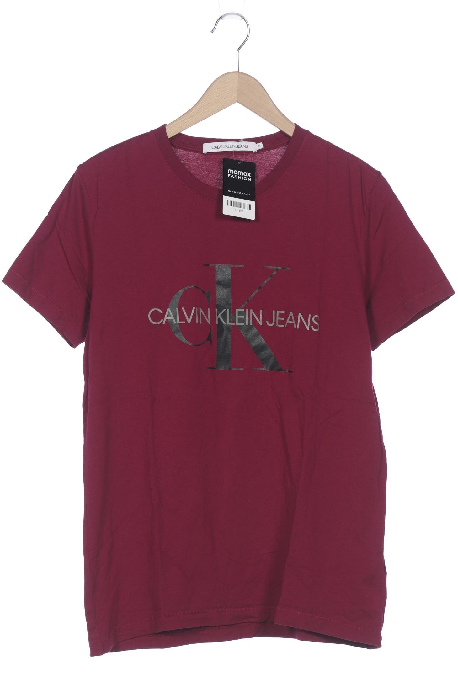 

Calvin Klein Jeans Herren T-Shirt, bordeaux, Gr. 54