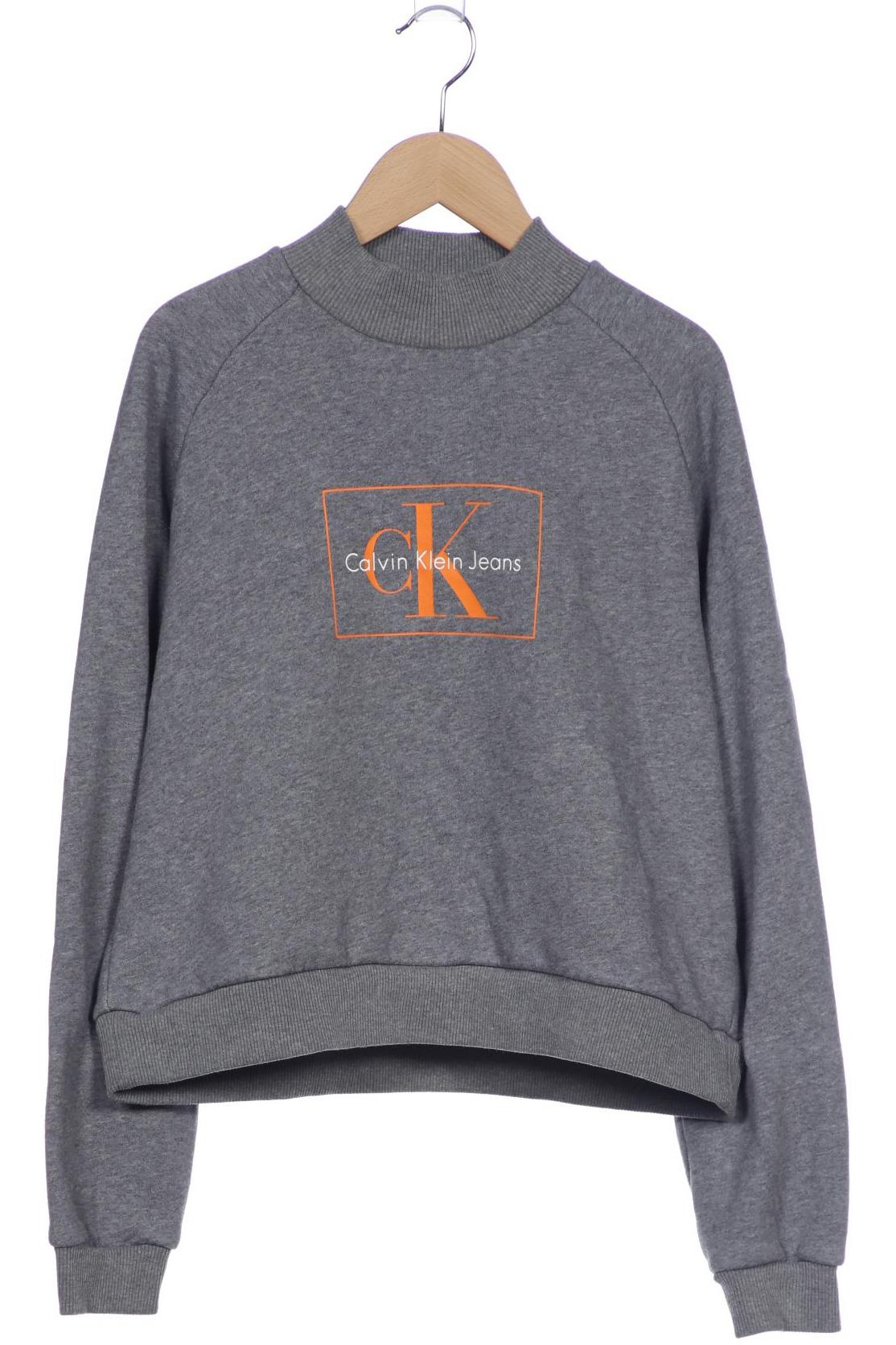 

Calvin Klein Jeans Damen Sweatshirt, grau, Gr. 36
