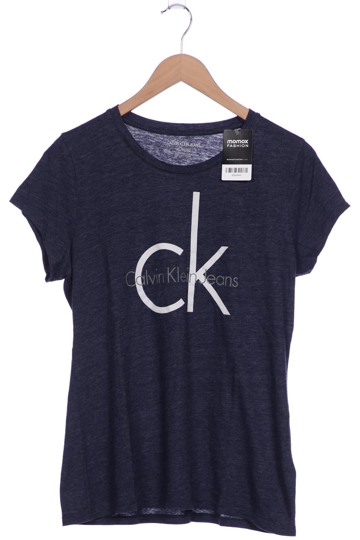 

Calvin Klein Jeans Damen T-Shirt, marineblau, Gr. 44