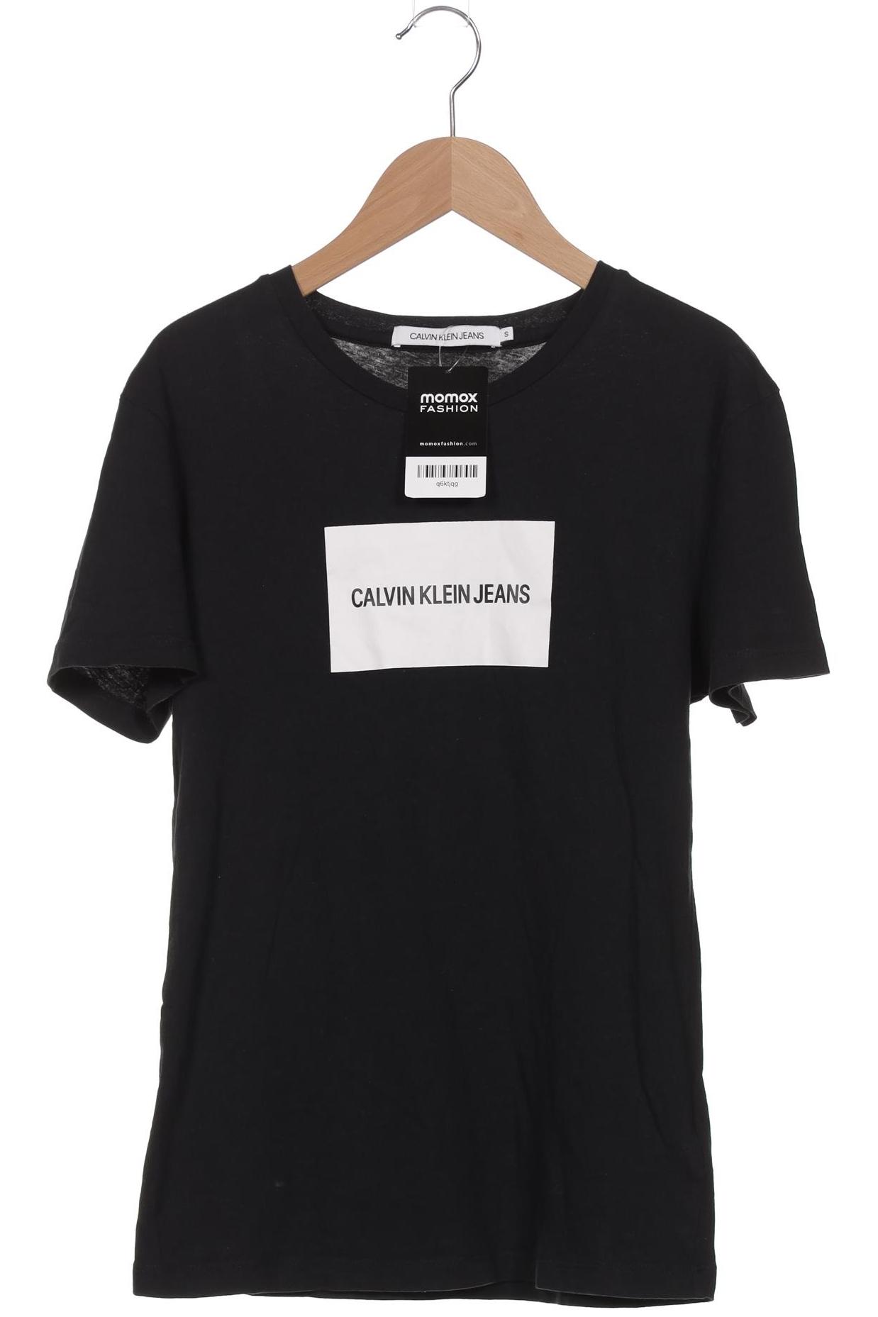 

Calvin Klein Jeans Damen T-Shirt, schwarz, Gr. 36