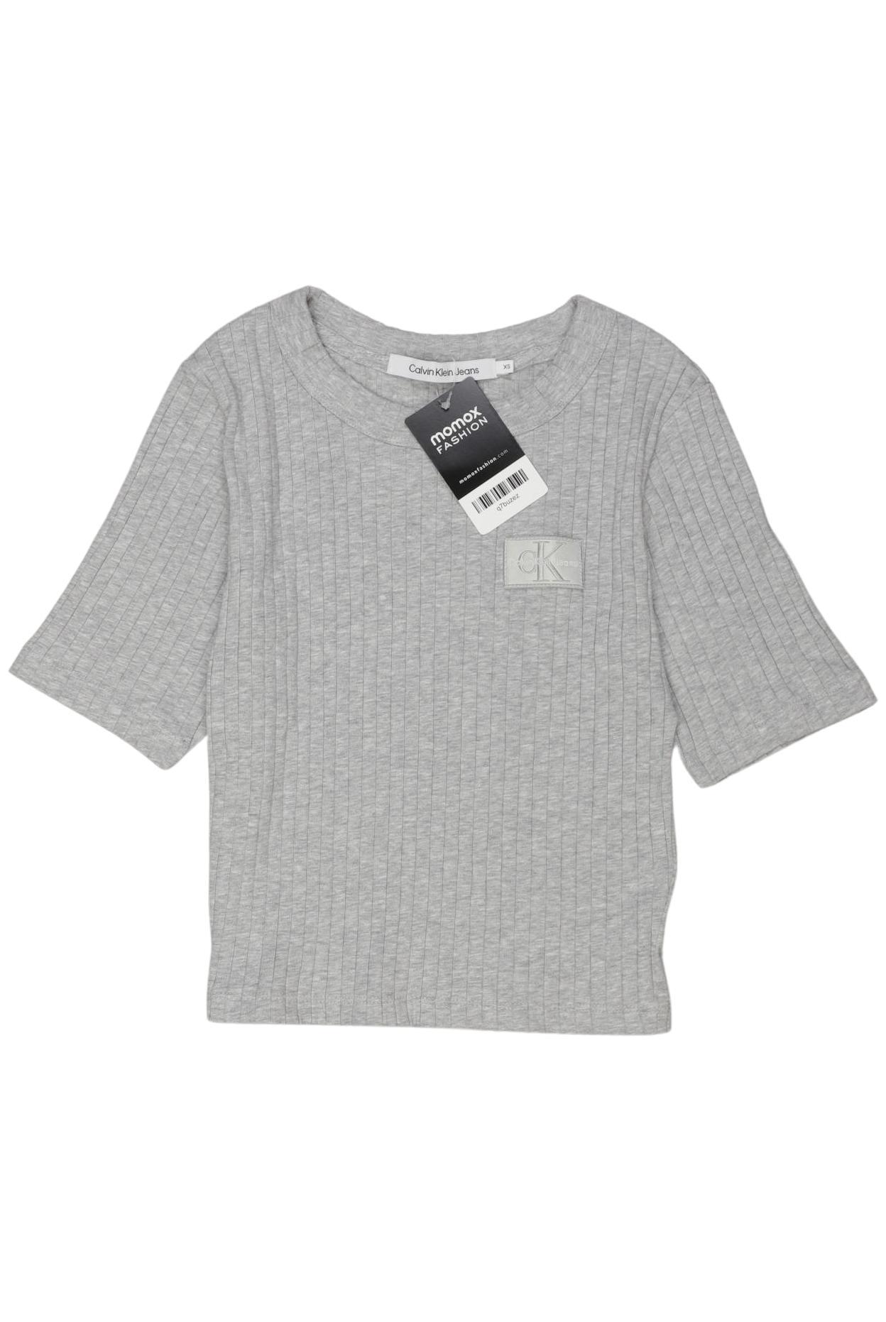 

Calvin Klein Jeans Mädchen T-Shirt, grau, Gr. 122