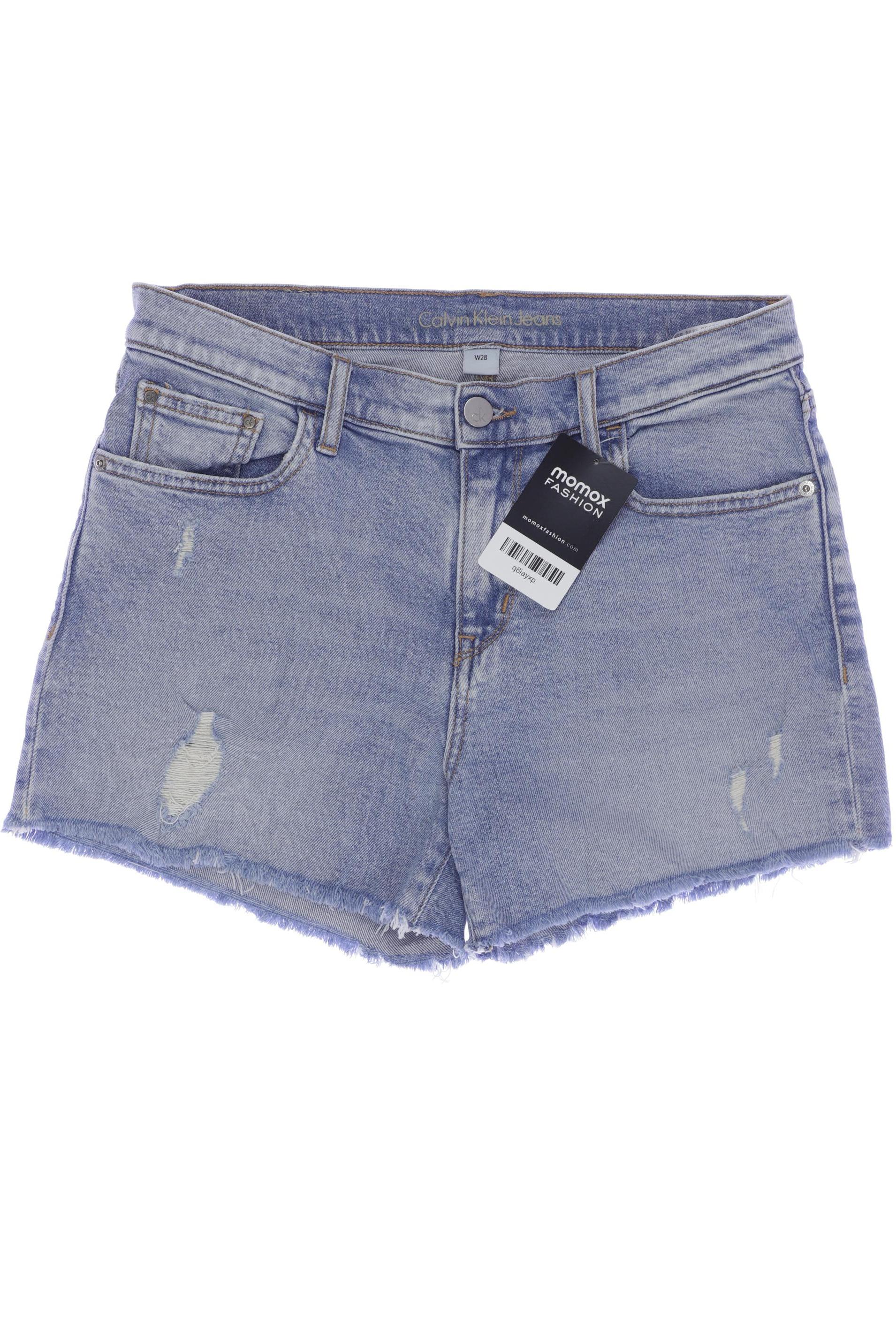 

Calvin Klein Jeans Damen Shorts, blau, Gr. 38