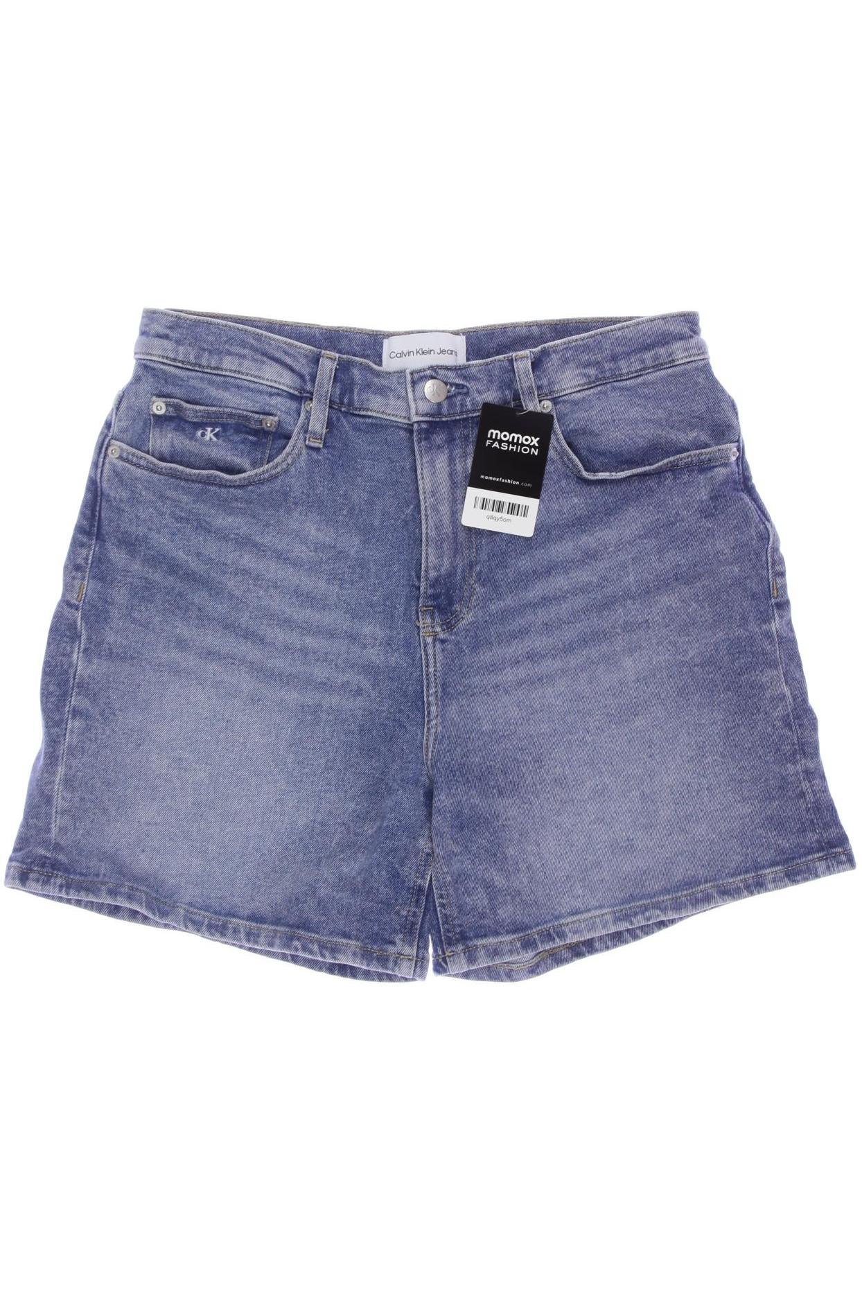

Calvin Klein Jeans Damen Shorts, blau, Gr. 30
