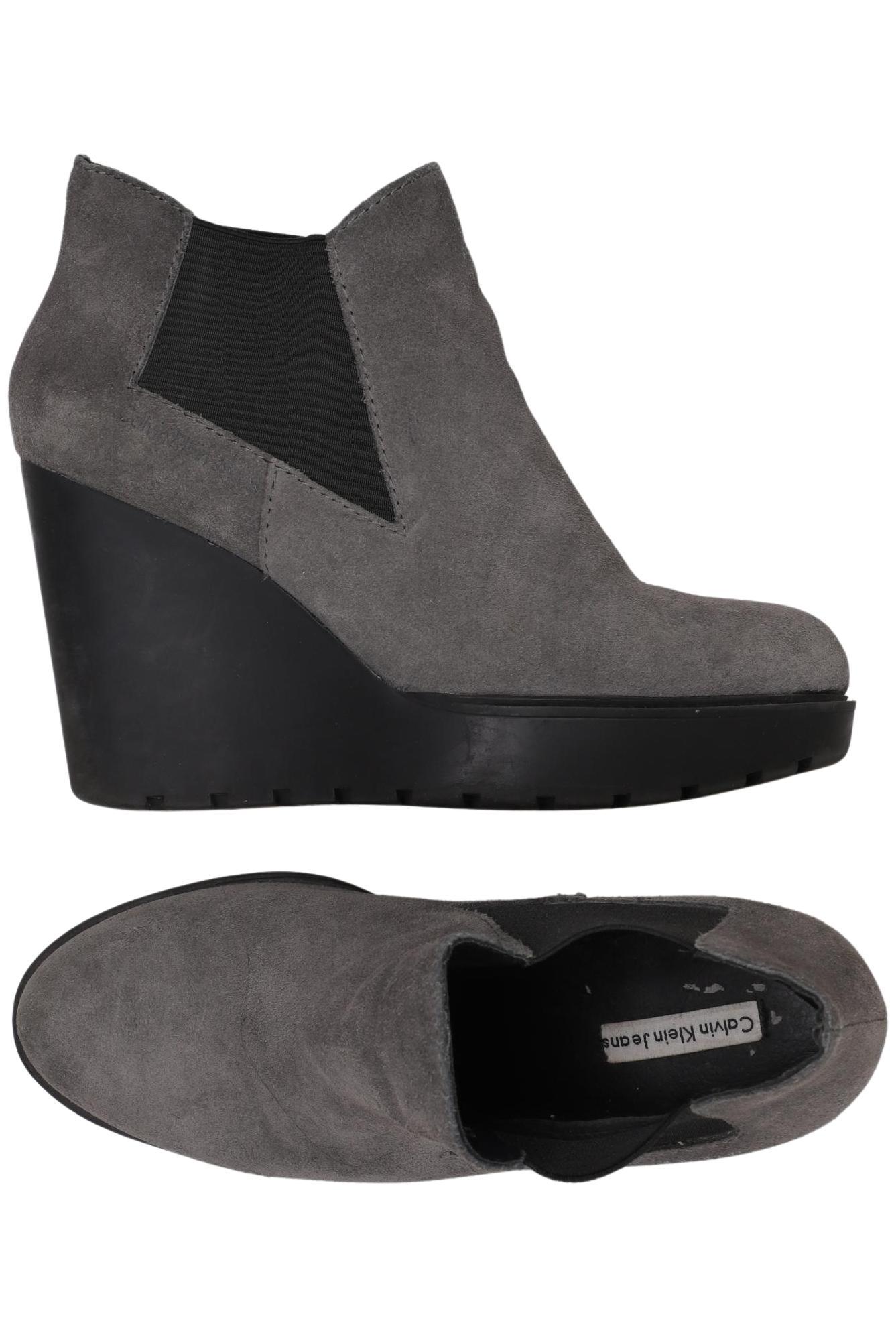

Calvin Klein Jeans Damen Stiefelette, grau, Gr. 36