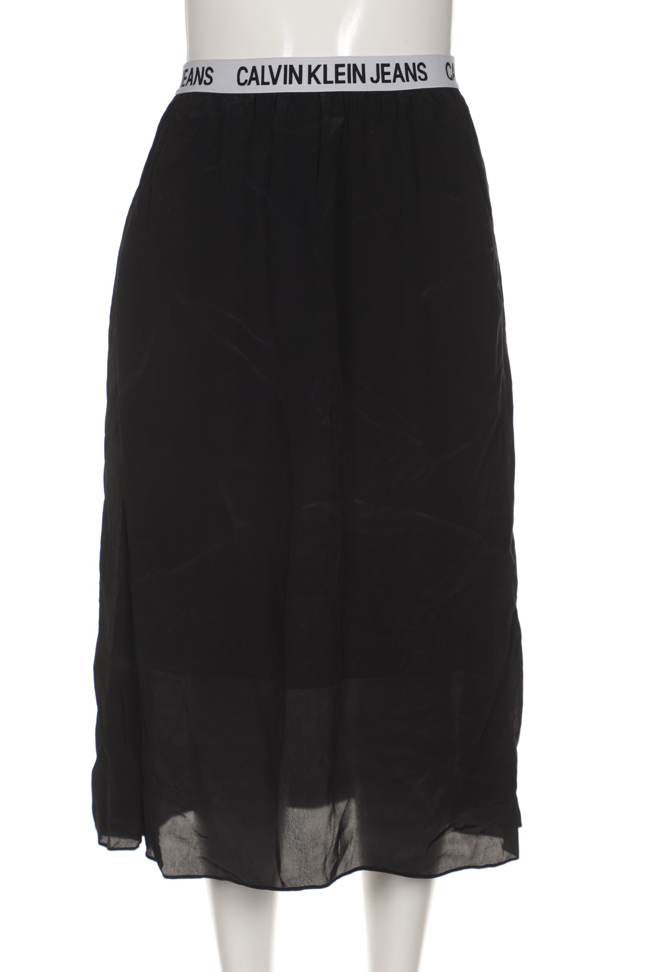 

Calvin Klein Jeans Damen Rock, schwarz