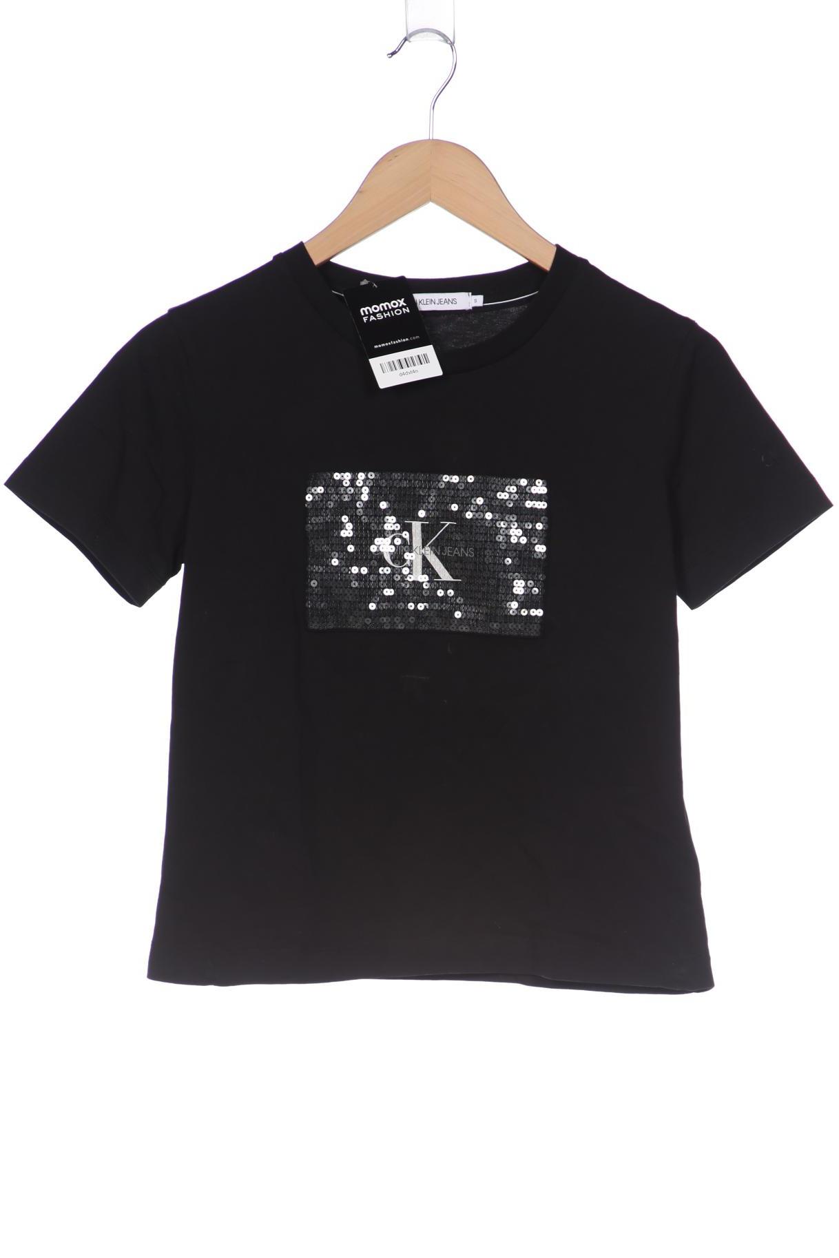 

Calvin Klein Jeans Damen T-Shirt, schwarz, Gr. 36