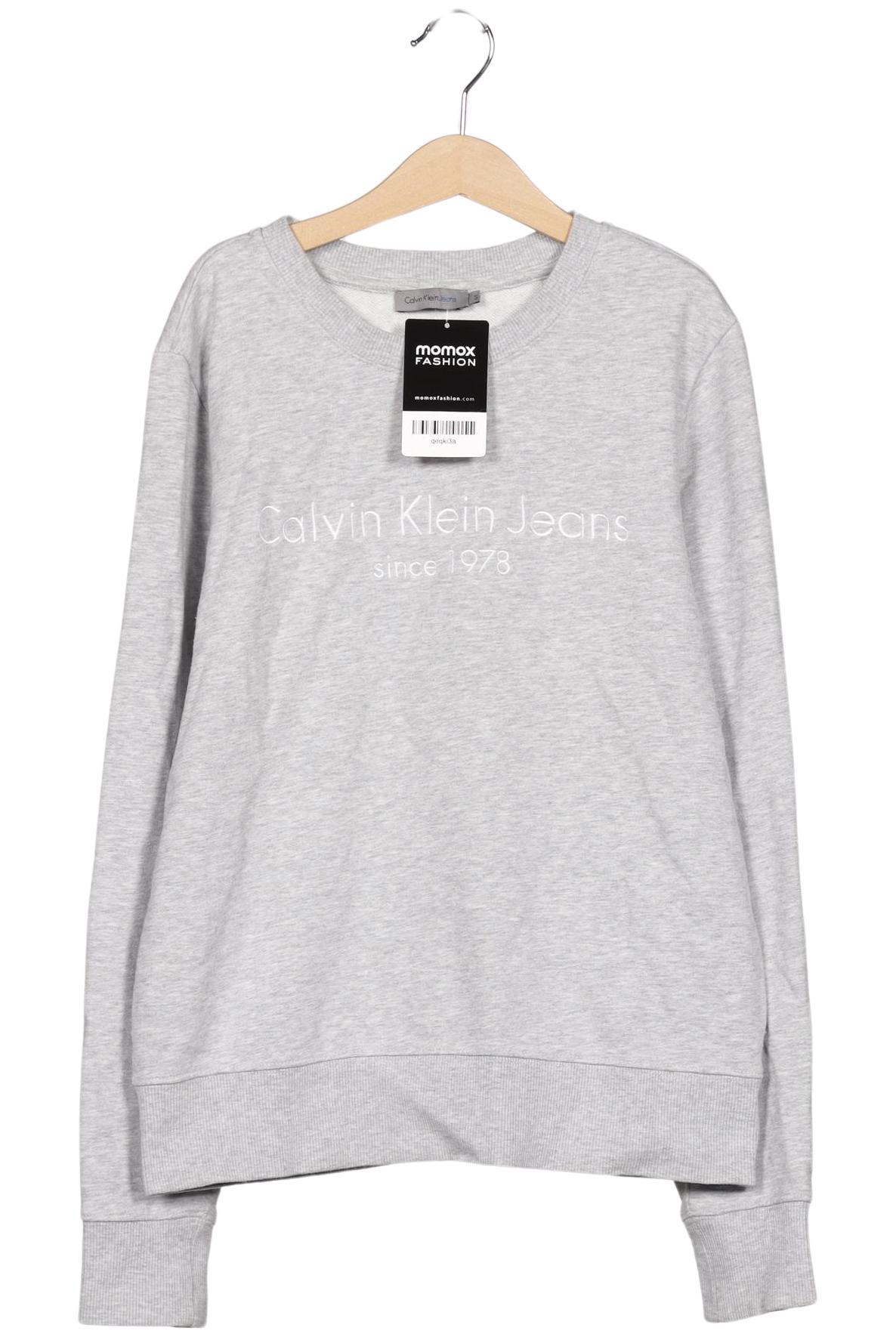 

Calvin Klein Jeans Damen Sweatshirt, grau, Gr. 36