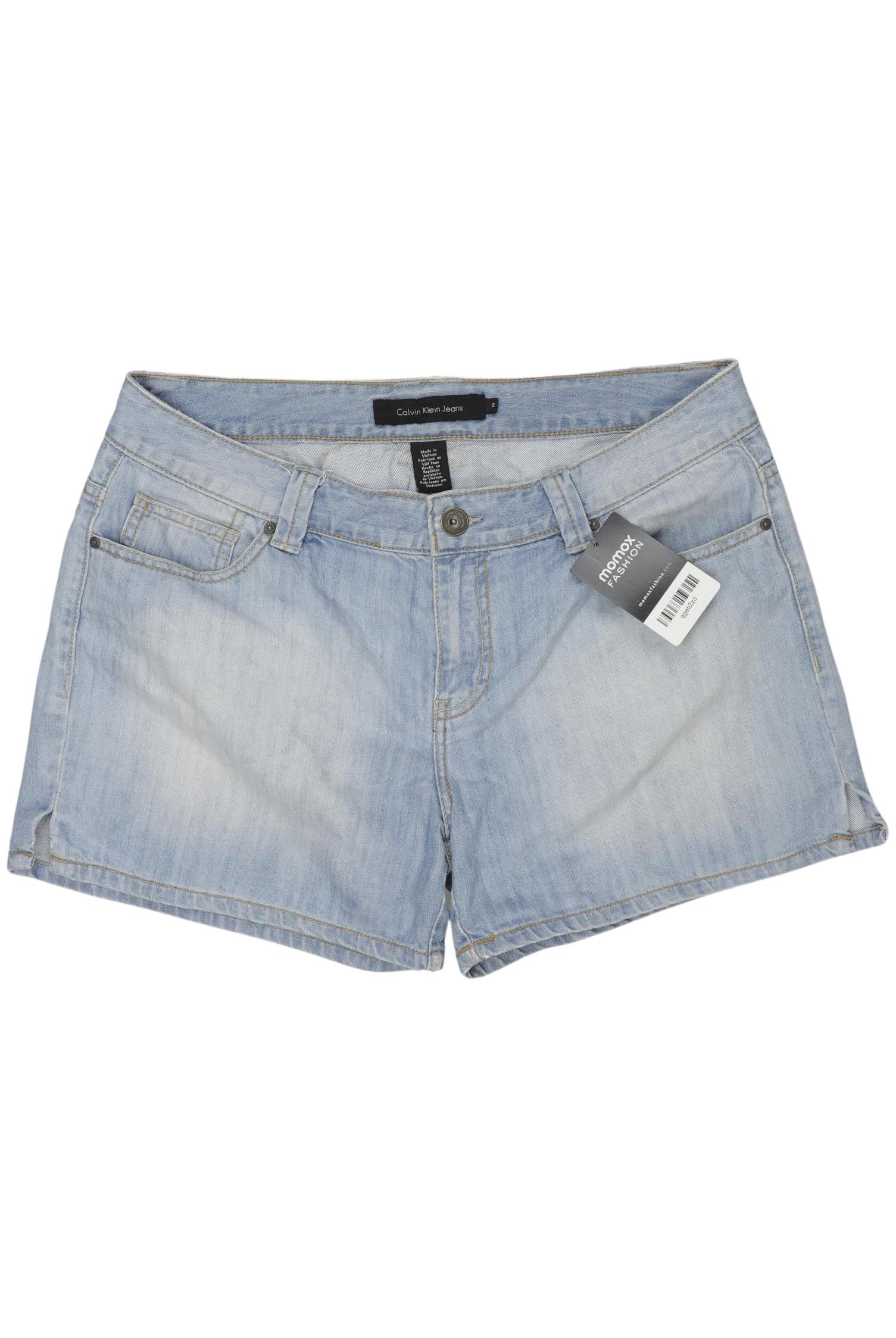 

Calvin Klein Jeans Damen Shorts, blau, Gr. 12