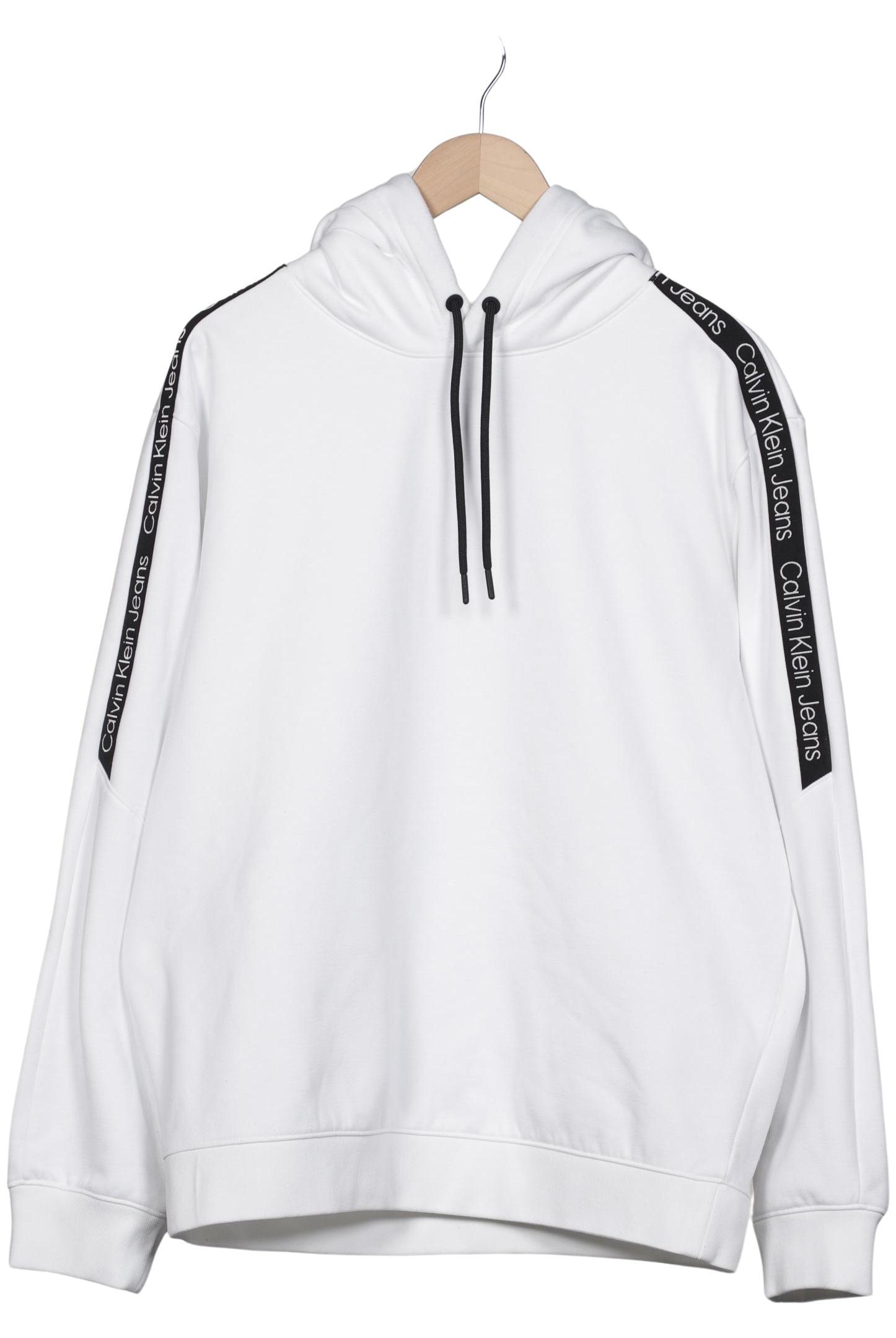 

Calvin Klein Jeans Herren Kapuzenpullover, weiß, Gr. 54
