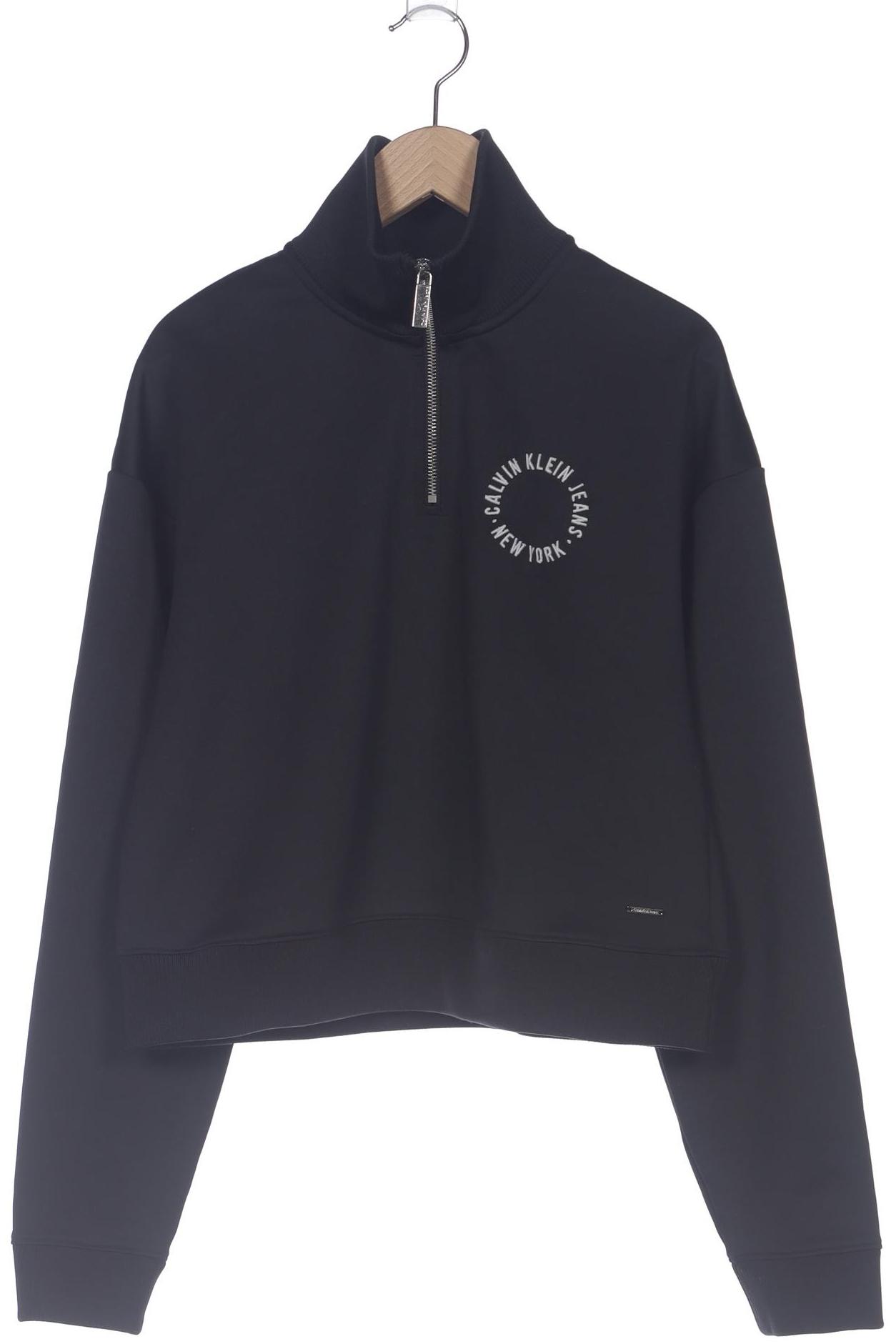 

Calvin Klein Jeans Damen Sweatshirt, schwarz, Gr. 36