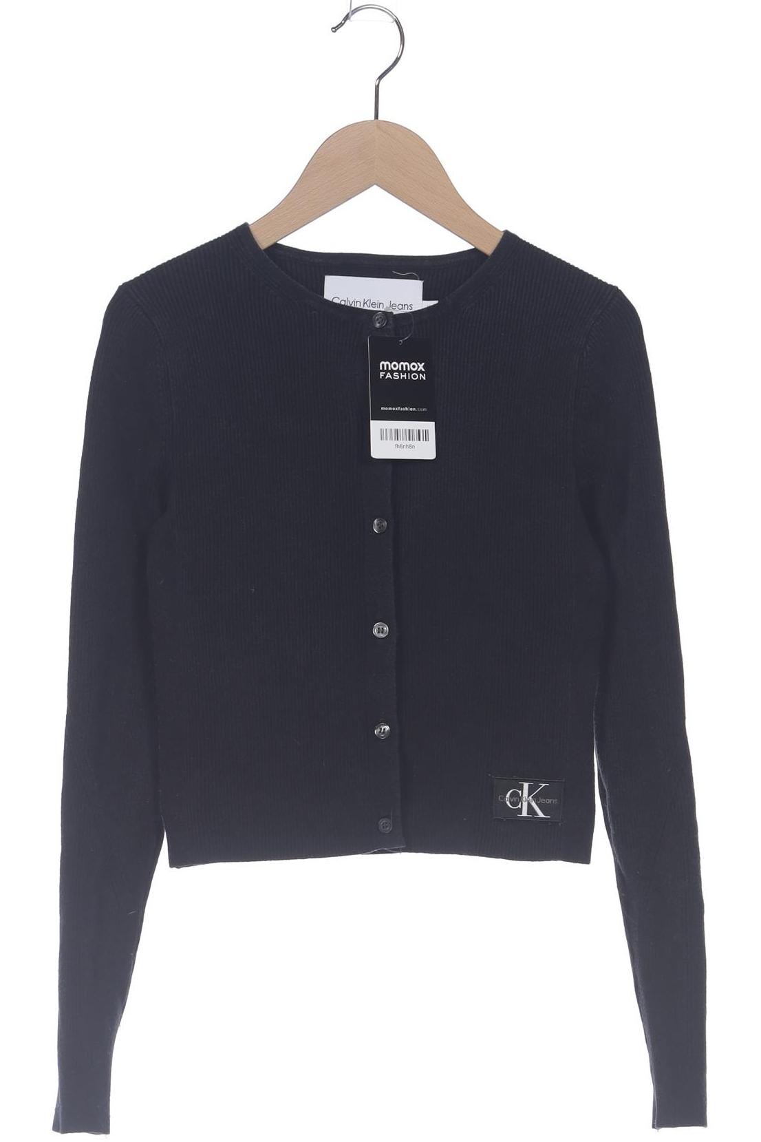 

Calvin Klein Jeans Damen Strickjacke, schwarz, Gr. 34