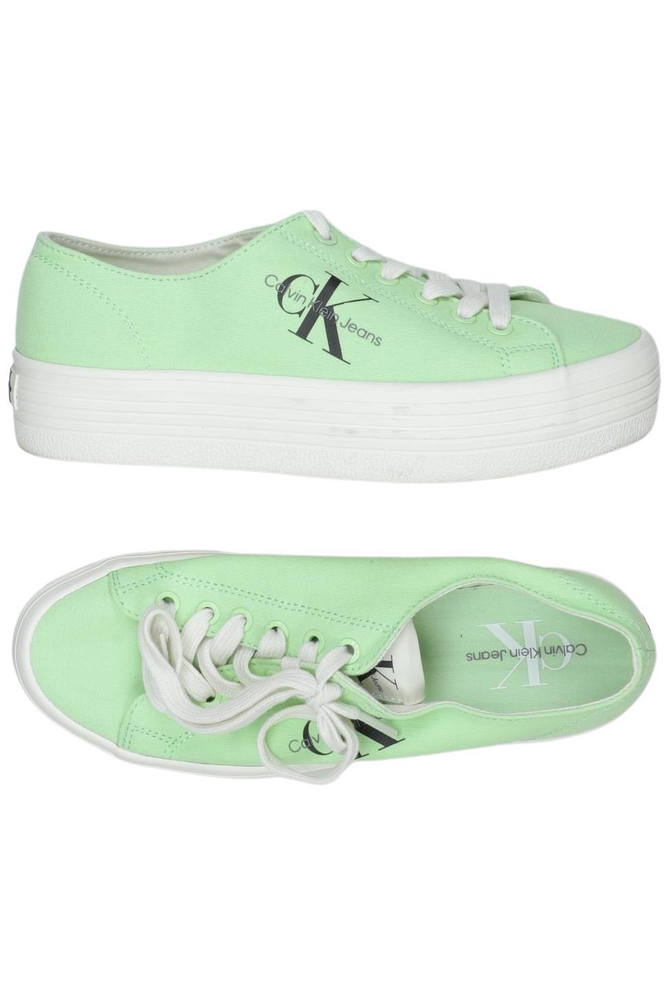 

Calvin Klein Jeans Damen Sneakers, hellgrün, Gr. 38