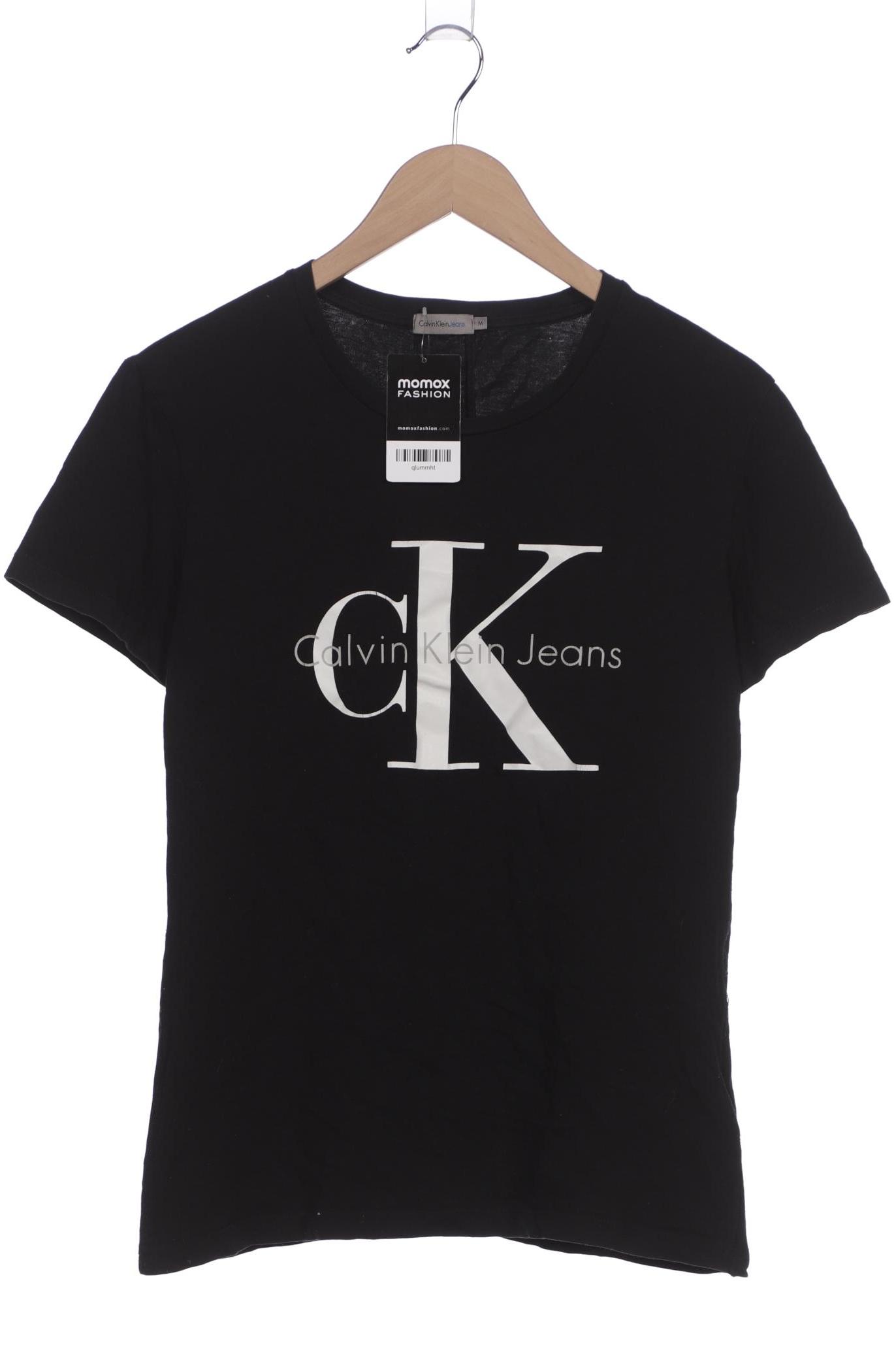 

Calvin Klein Jeans Damen T-Shirt, schwarz, Gr. 38