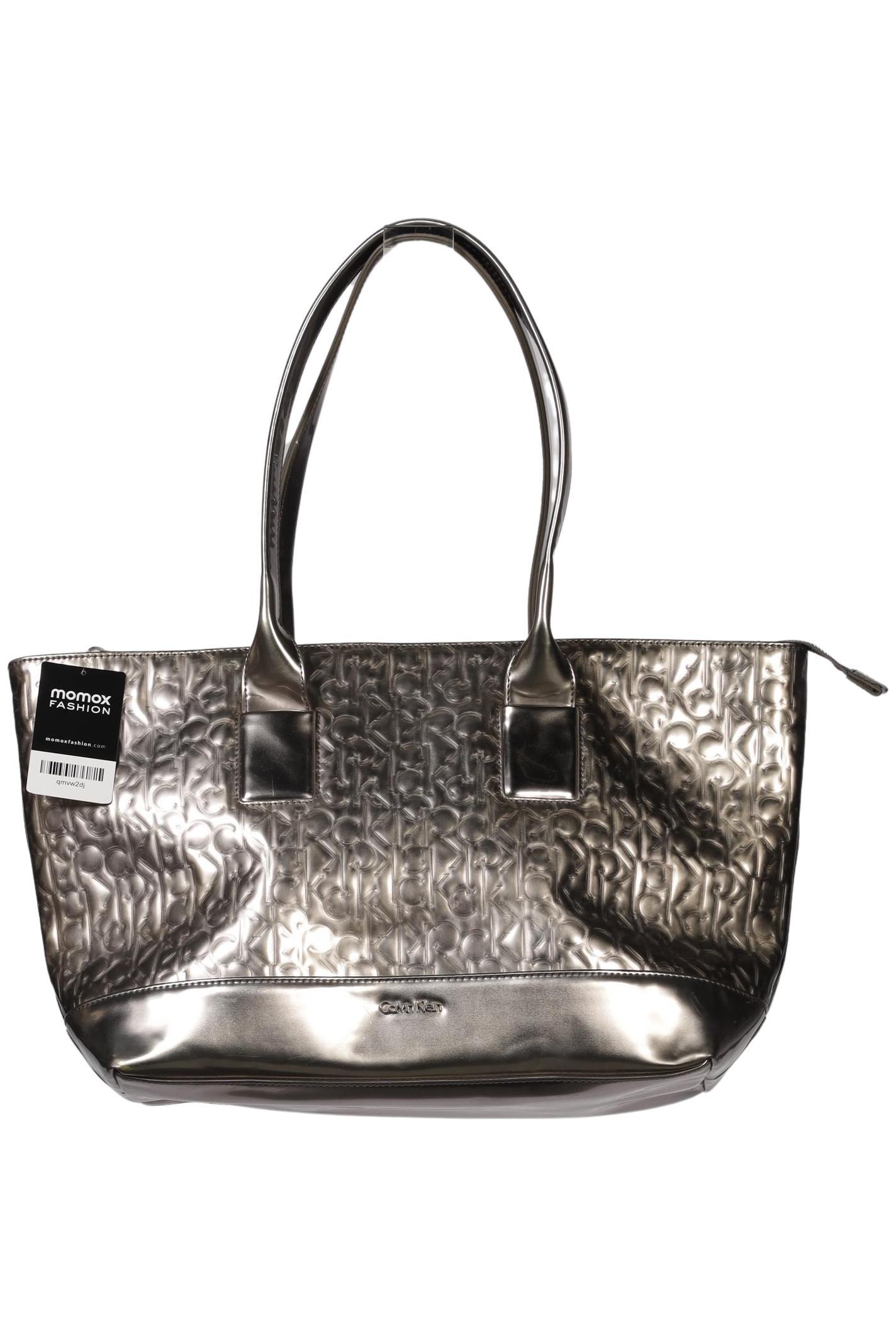 

Calvin Klein Jeans Damen Handtasche, silber, Gr.