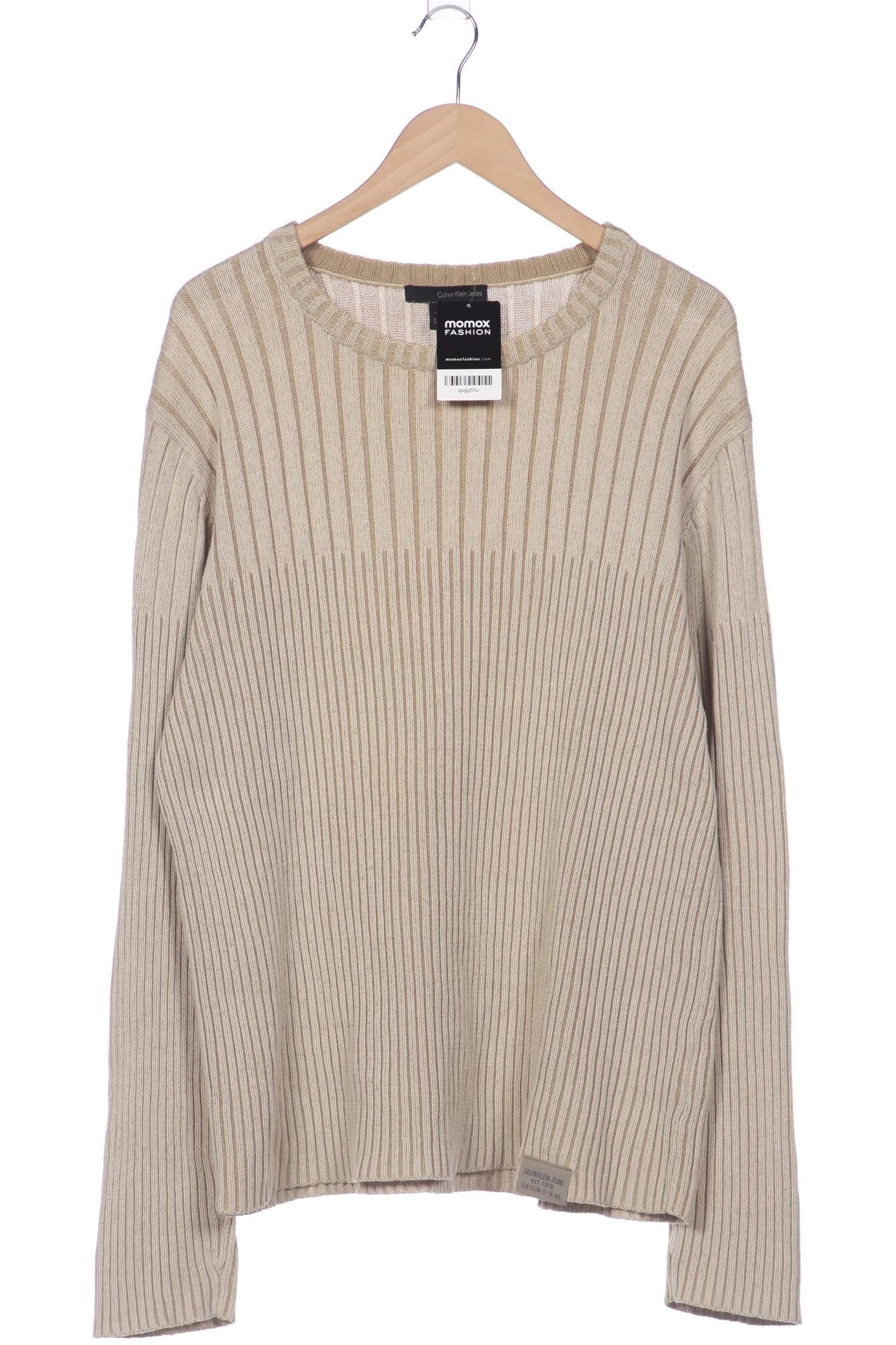 

Calvin Klein Jeans Herren Pullover, beige, Gr. 52