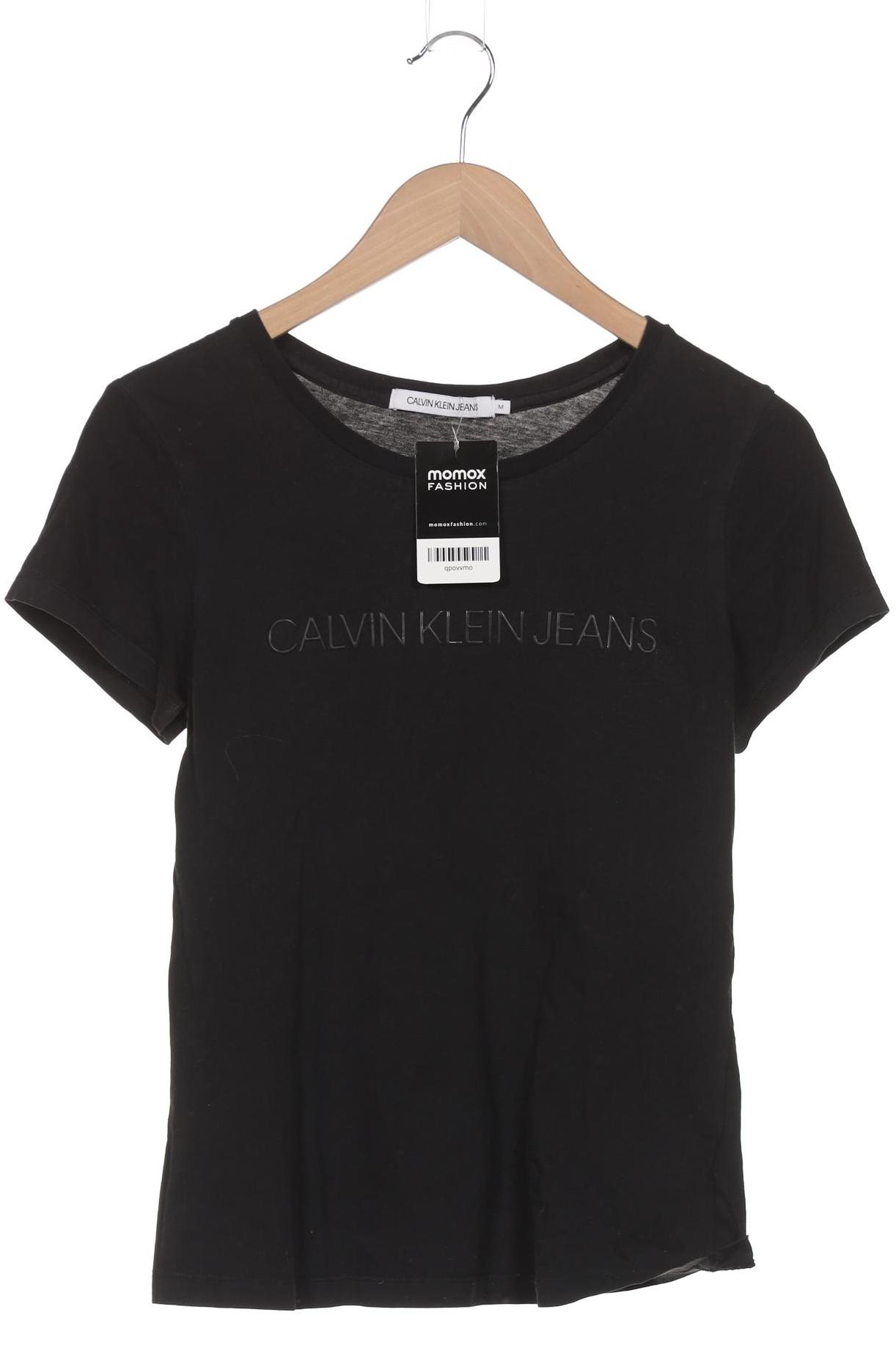 

Calvin Klein Jeans Damen T-Shirt, schwarz, Gr. 38