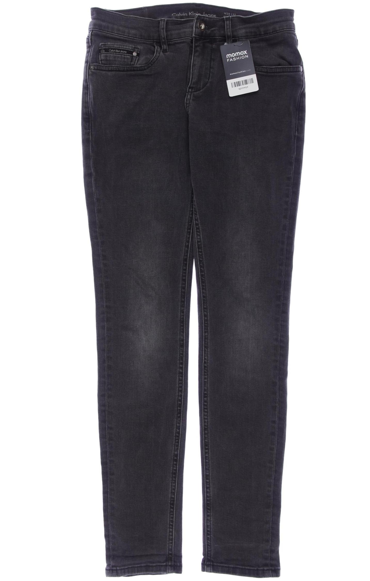 

Calvin Klein Jeans Damen Jeans, grau, Gr. 28