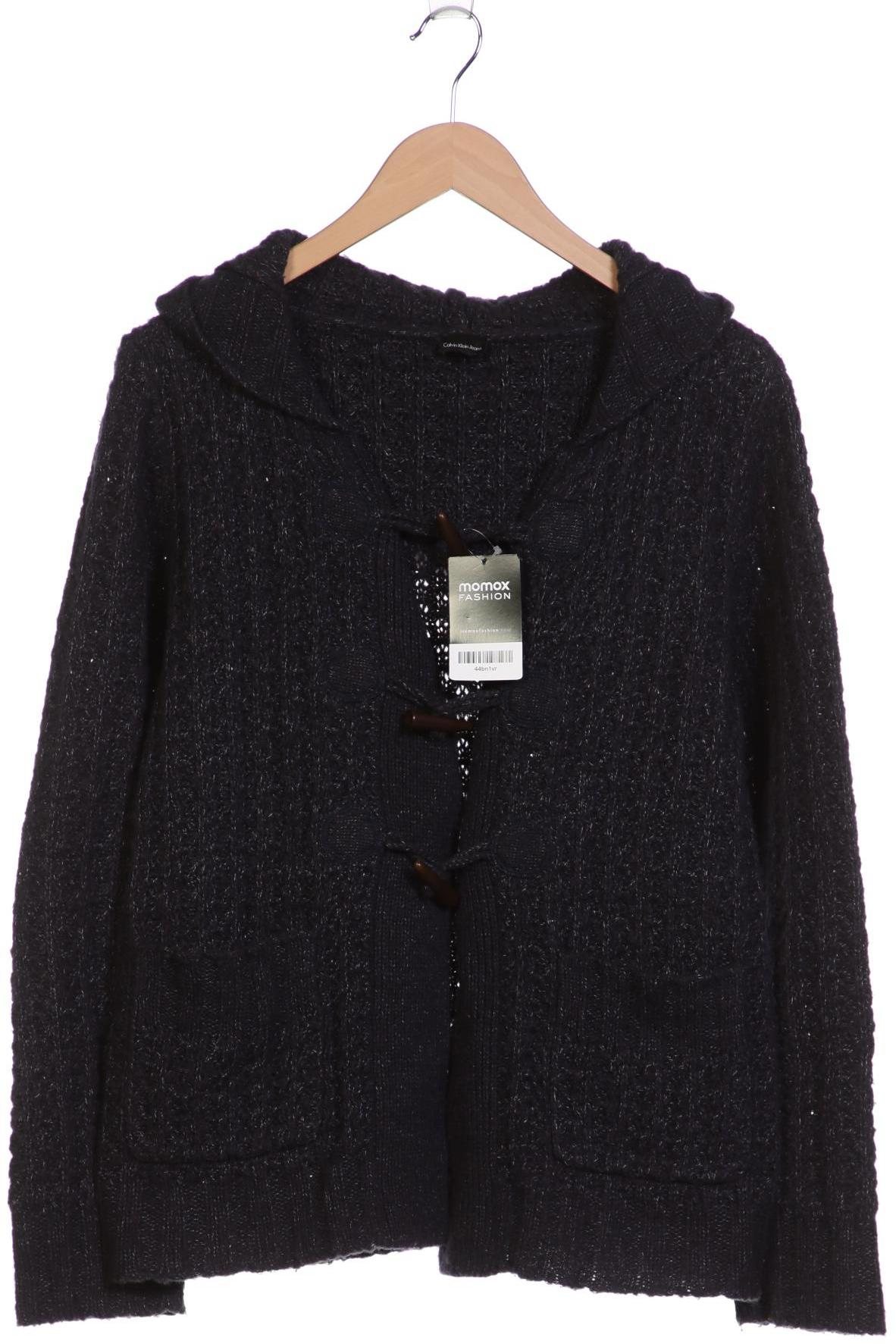

Calvin Klein Jeans Damen Strickjacke, grau, Gr. 46