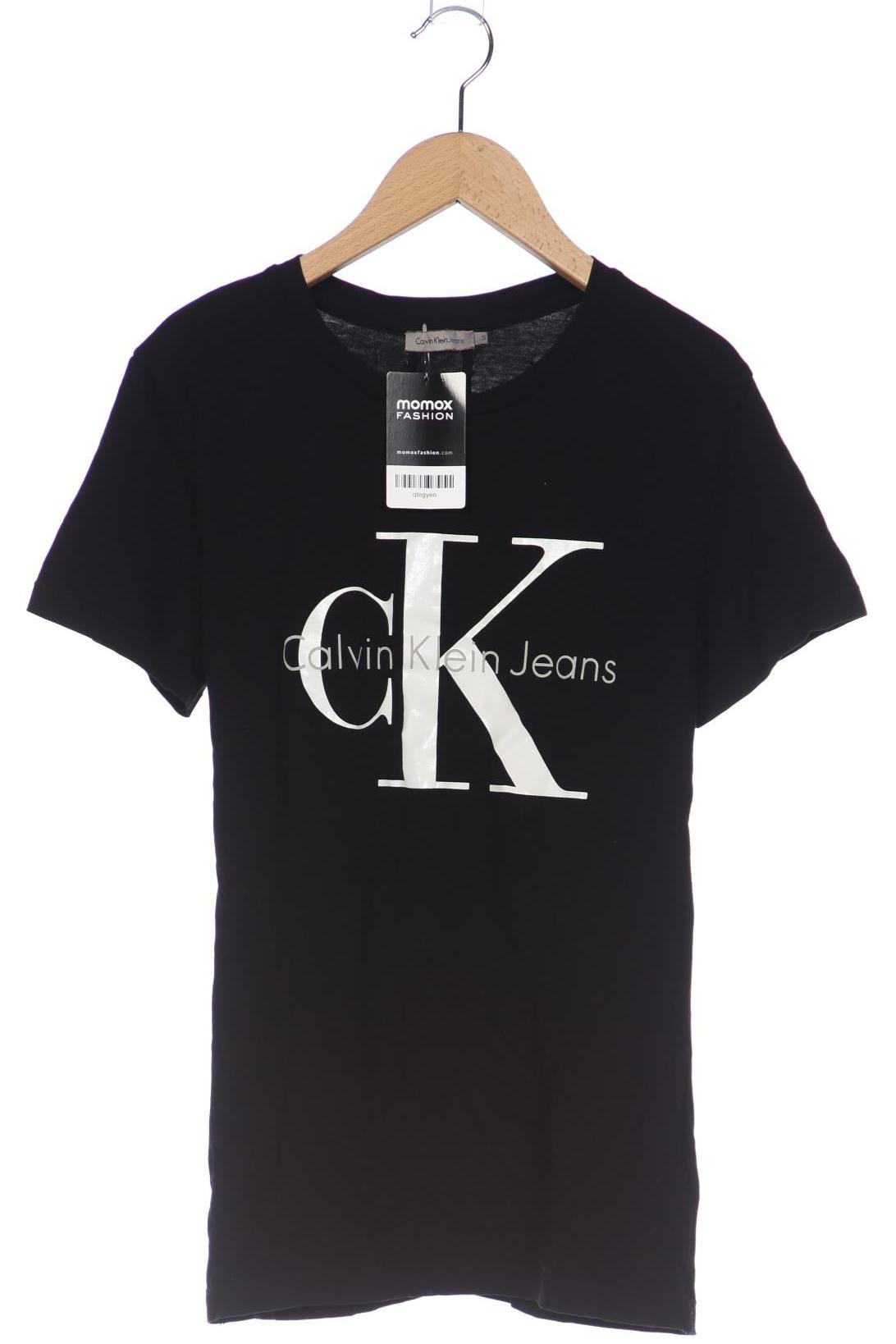 

Calvin Klein Jeans Damen T-Shirt, schwarz, Gr. 36