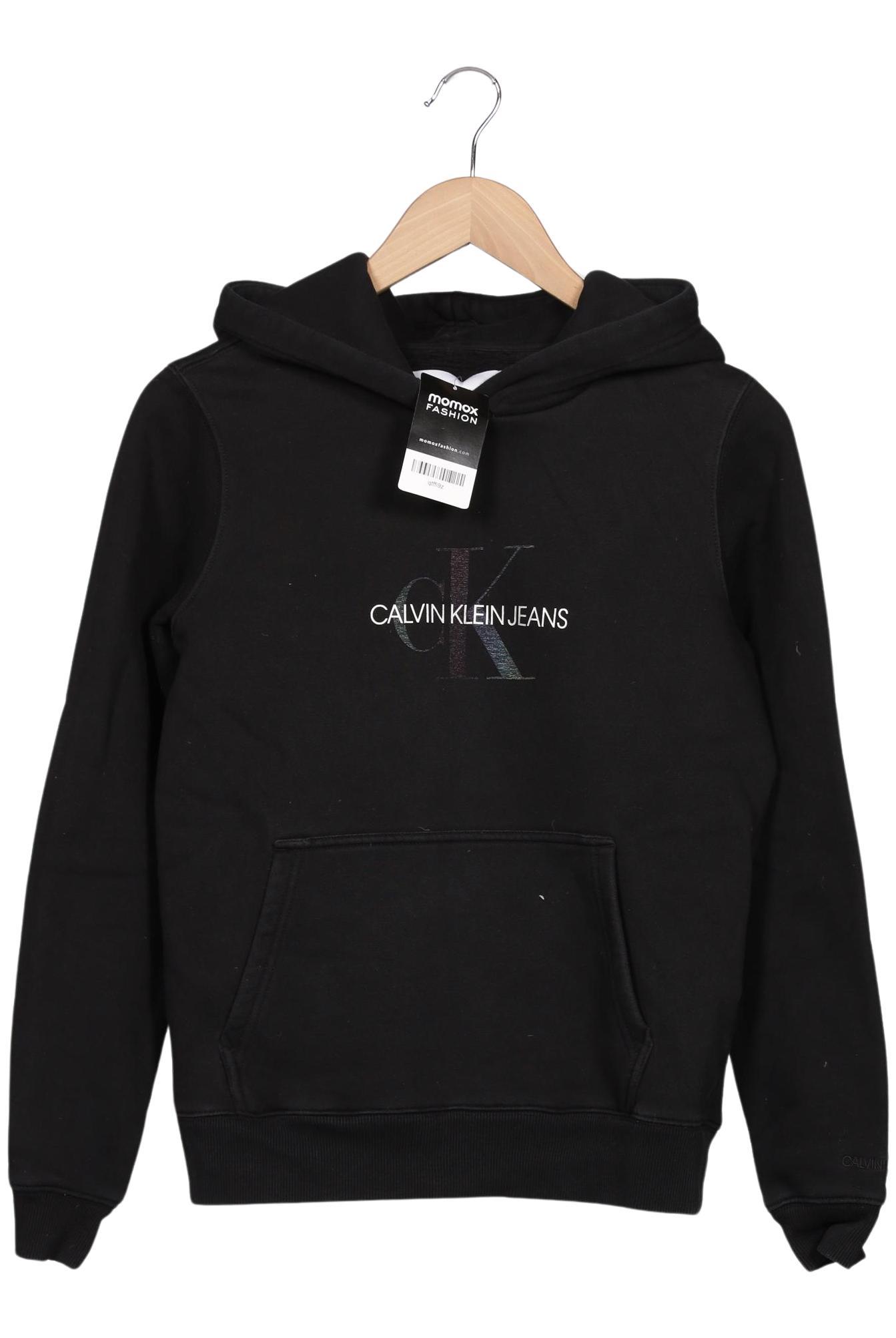 

Calvin Klein Jeans Damen Kapuzenpullover, schwarz, Gr. 38