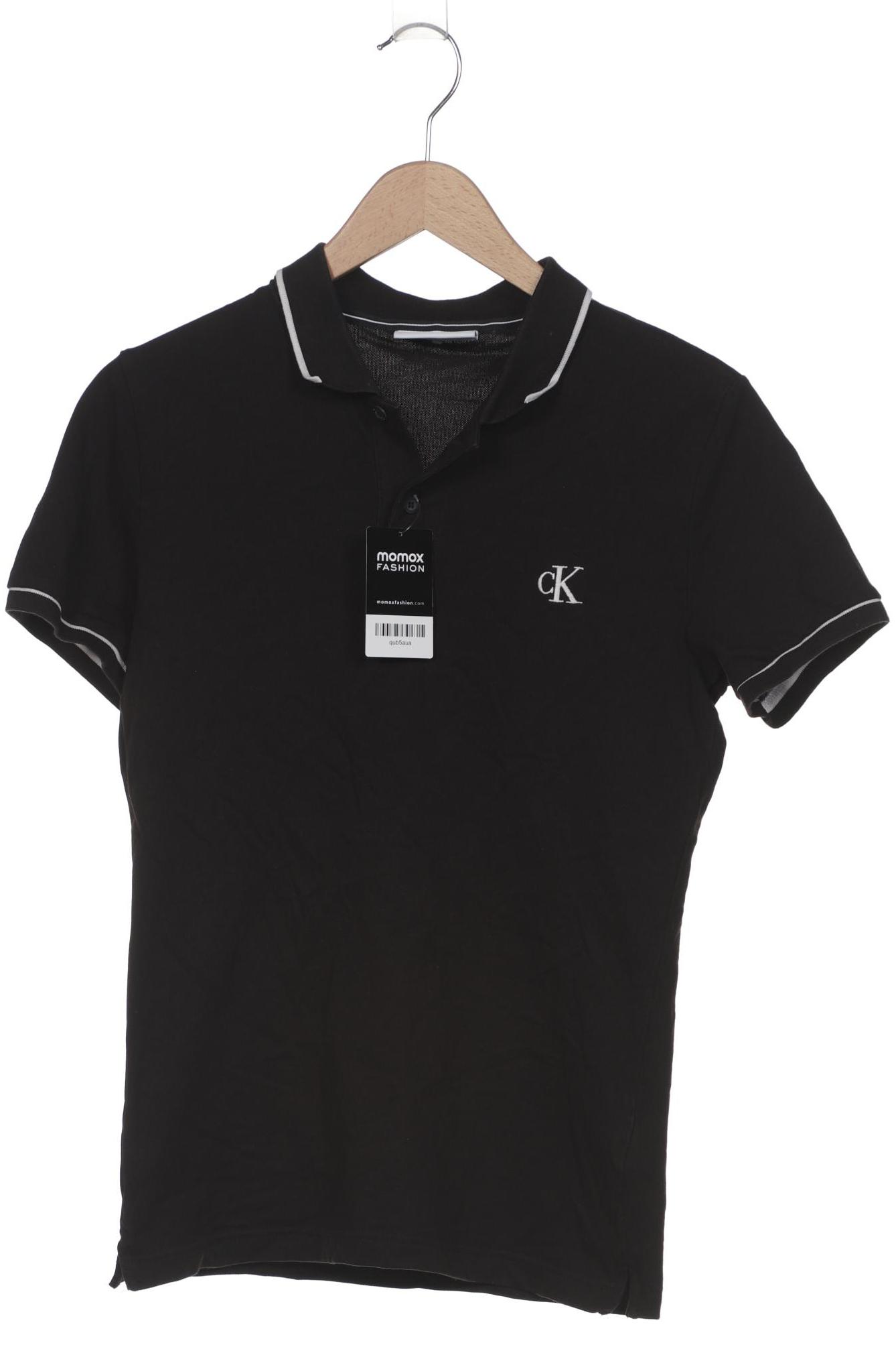 

Calvin Klein Jeans Herren Poloshirt, schwarz, Gr. 46