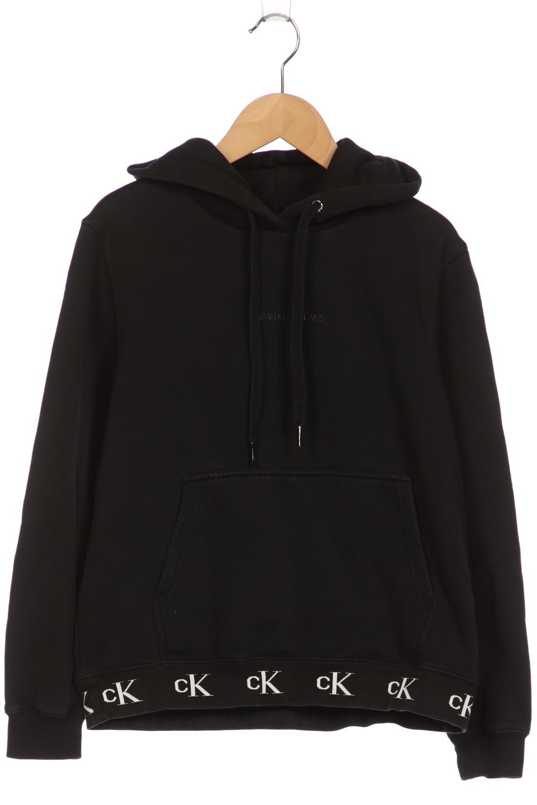 

Calvin Klein Jeans Damen Kapuzenpullover, schwarz, Gr. 34