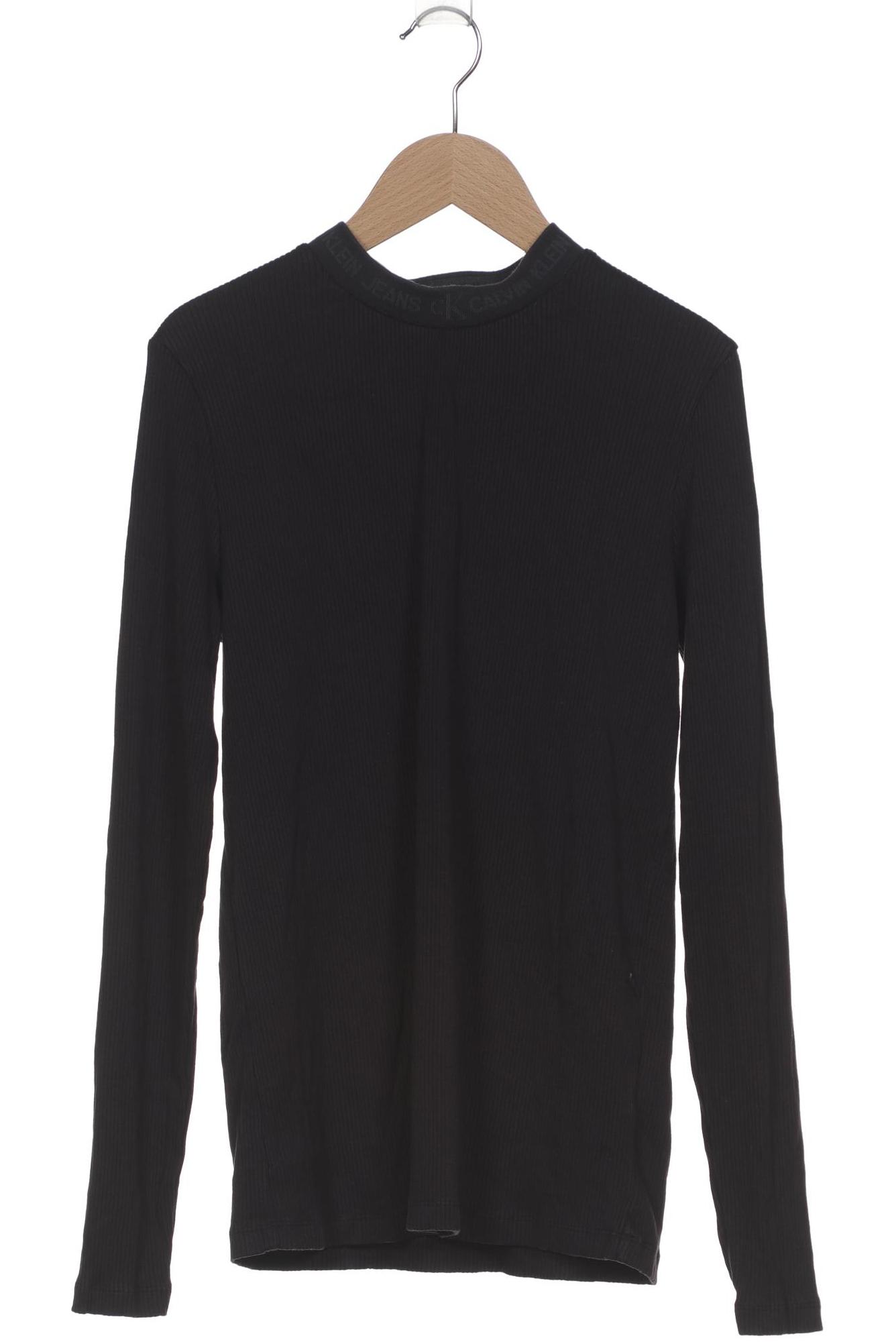 

Calvin Klein Jeans Damen Langarmshirt, schwarz, Gr. 44