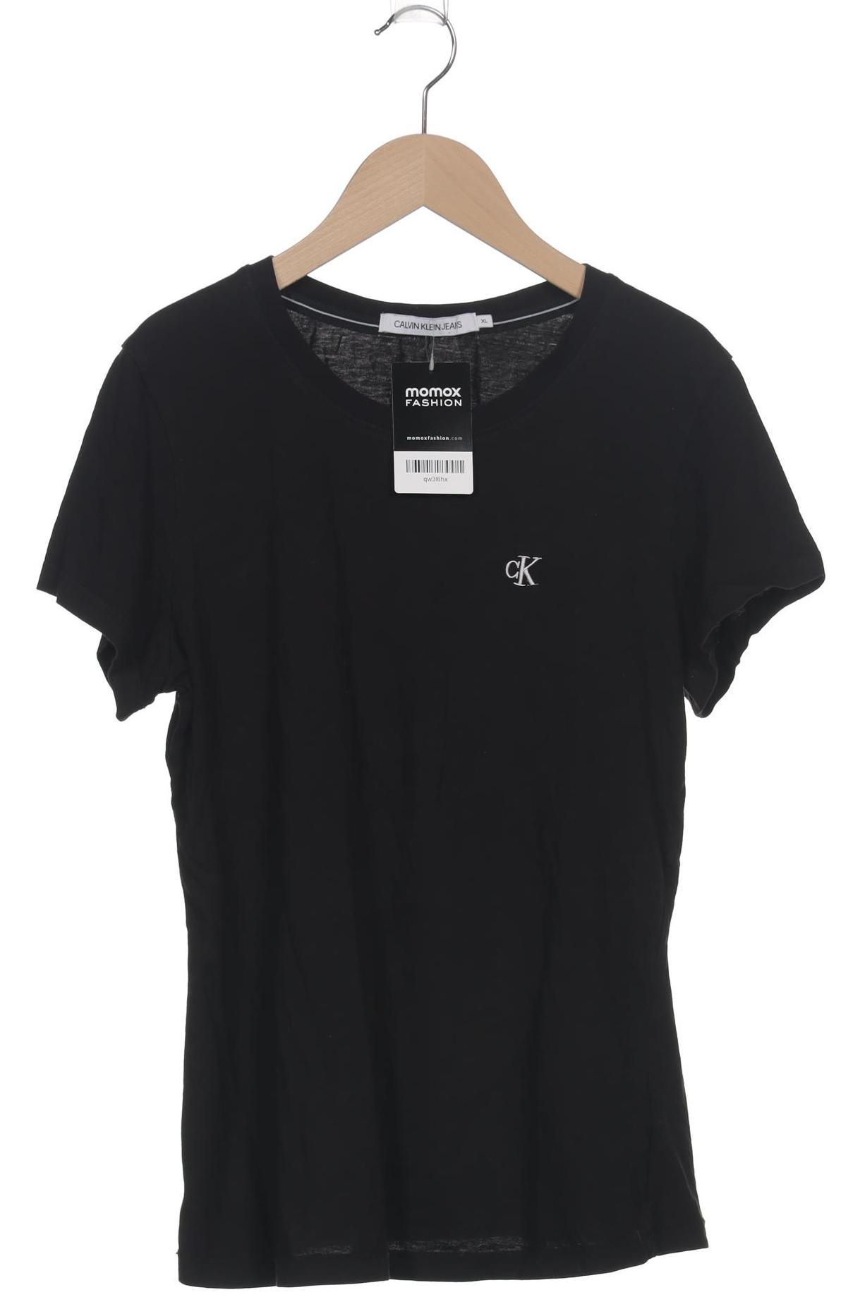 

Calvin Klein Jeans Damen T-Shirt, schwarz, Gr. 44