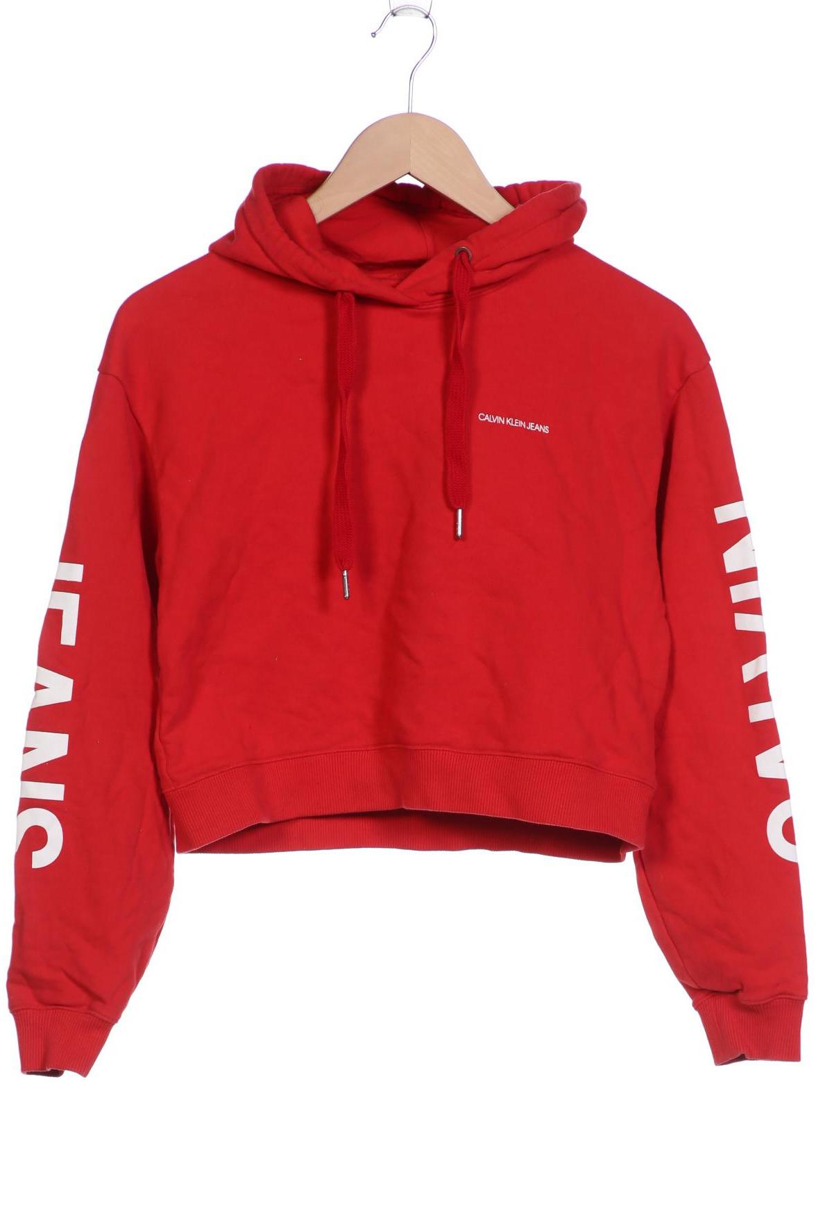

Calvin Klein Jeans Damen Kapuzenpullover, rot