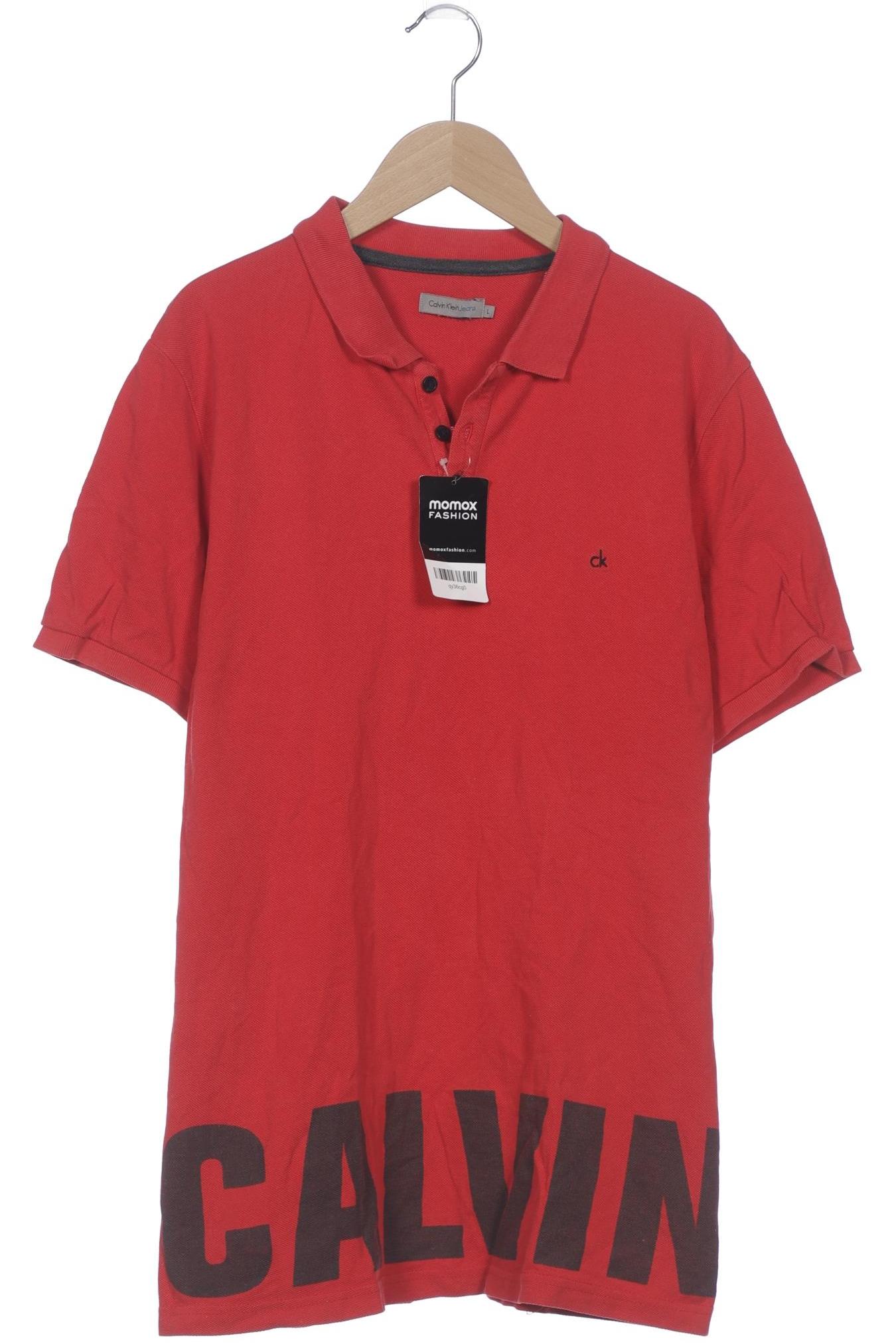 

Calvin Klein Jeans Damen Poloshirt, rot, Gr. 42