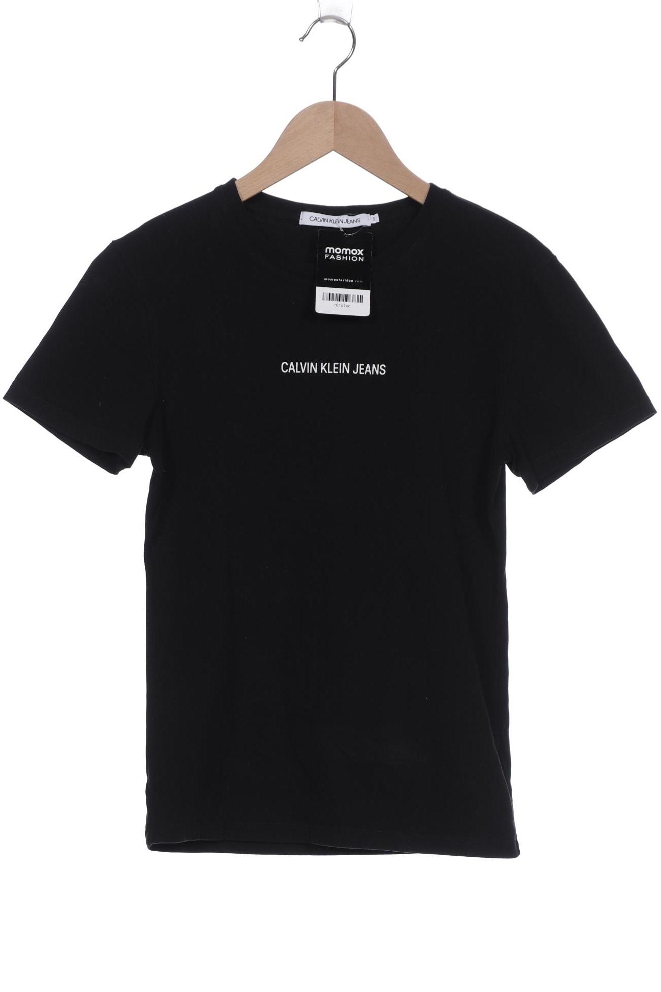 

Calvin Klein Jeans Damen T-Shirt, schwarz, Gr. 36
