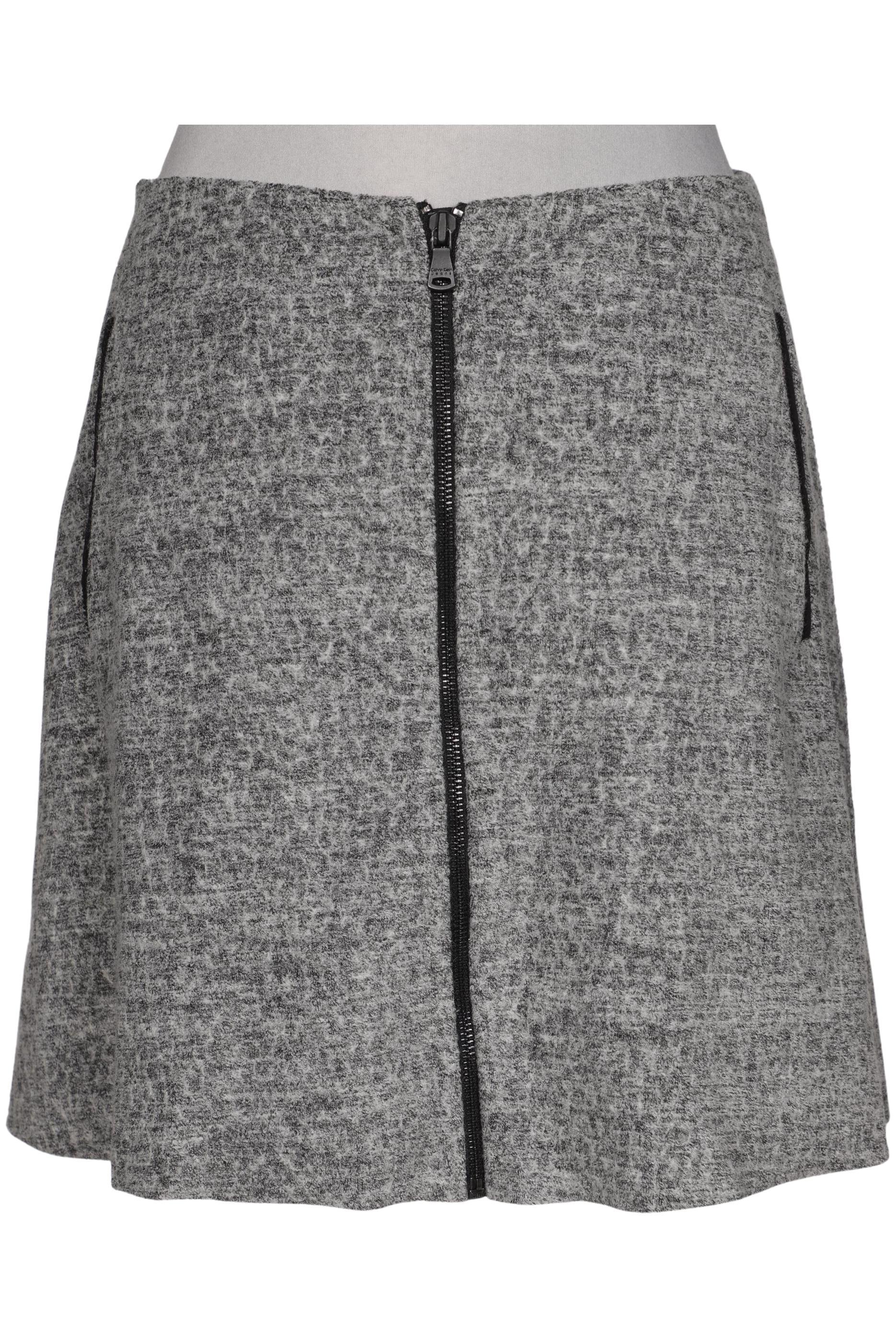 

Calvin Klein Jeans Damen Rock, grau, Gr. 40