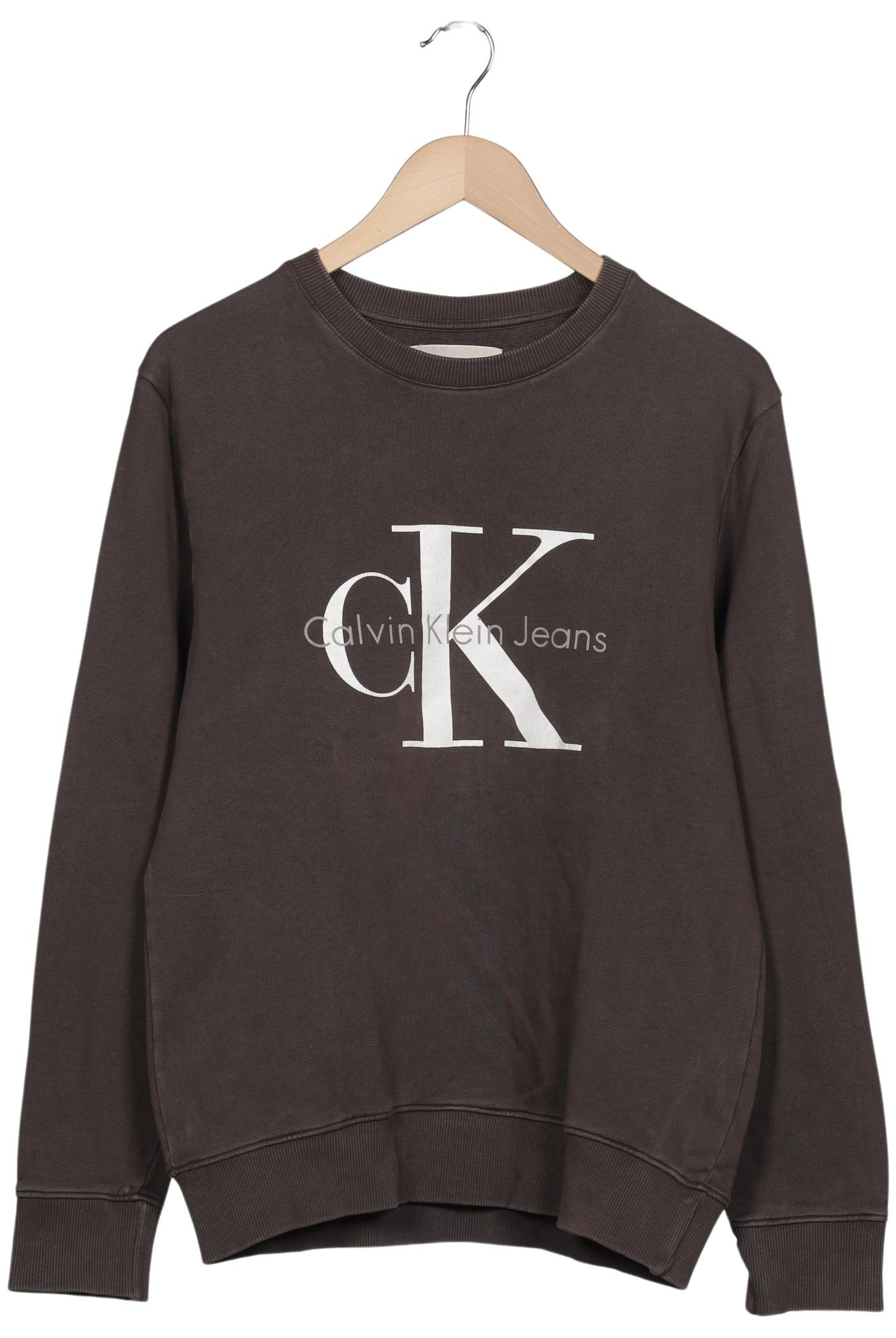 

Calvin Klein Jeans Herren Sweatshirt, braun, Gr. 48