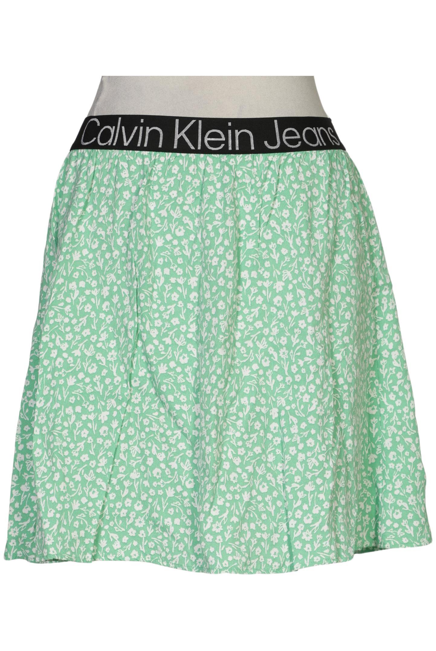 

Calvin Klein Jeans Damen Rock, hellgrün, Gr. 36