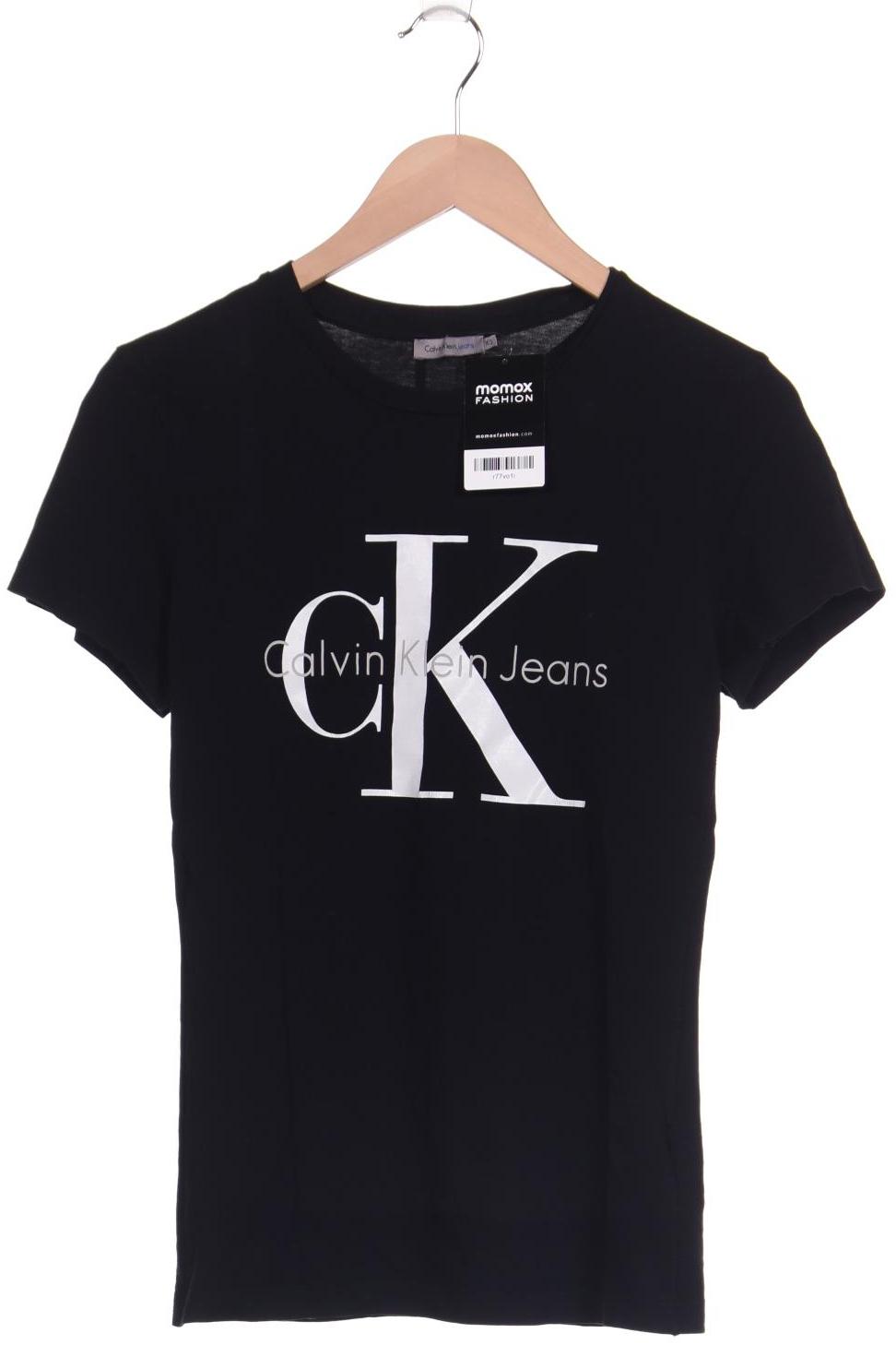 

Calvin Klein Jeans Damen T-Shirt, schwarz