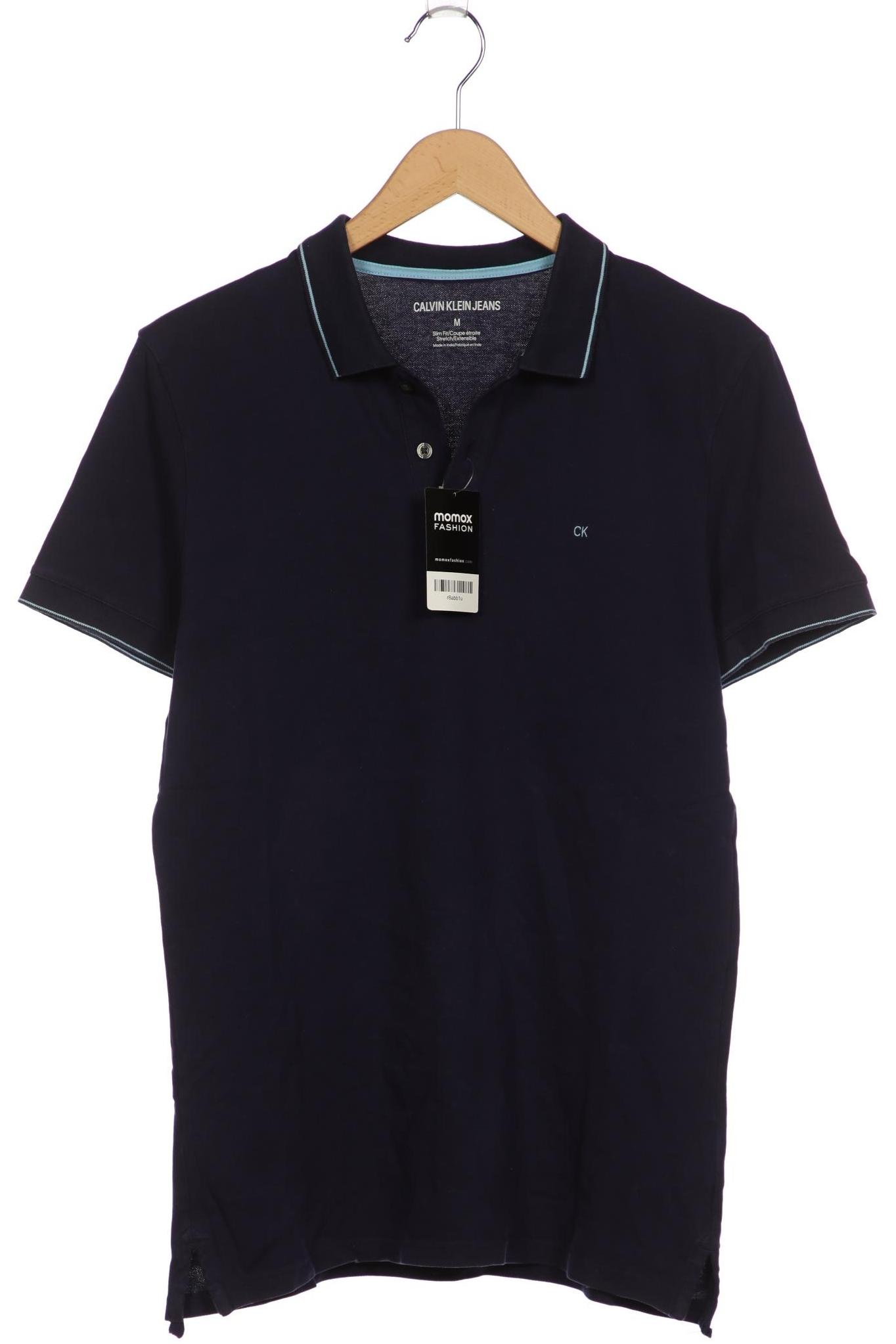 

Calvin Klein Jeans Herren Poloshirt, blau, Gr. 48