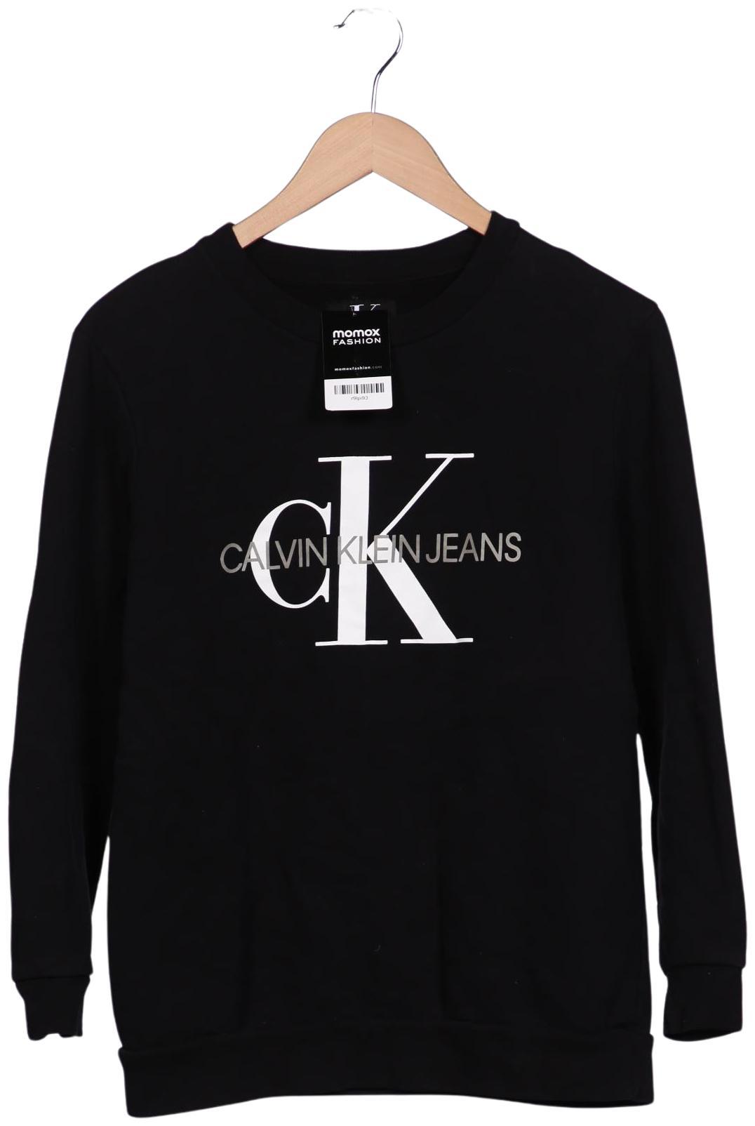 

Calvin Klein Jeans Damen Sweatshirt, schwarz, Gr. 36
