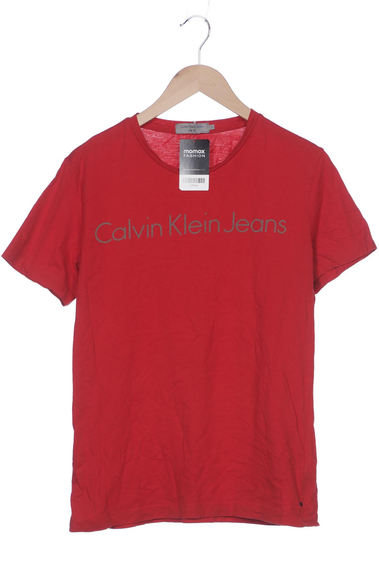

Calvin Klein Jeans Herren T-Shirt, rot, Gr. 52